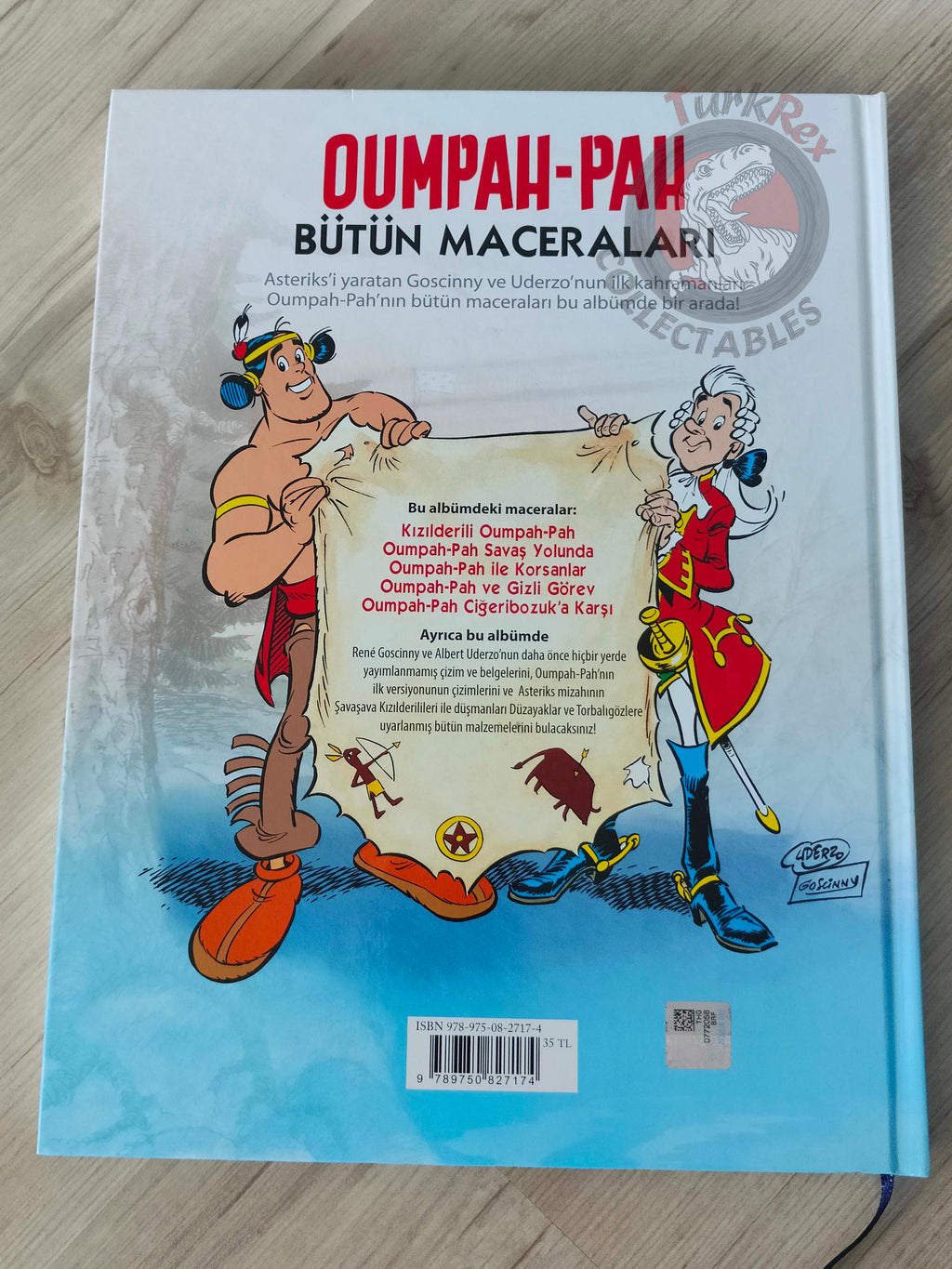 Oumpah-Pah – L’Intégrale 2014 Hardcover Turkish Comic Turkey Albert Uderzo
