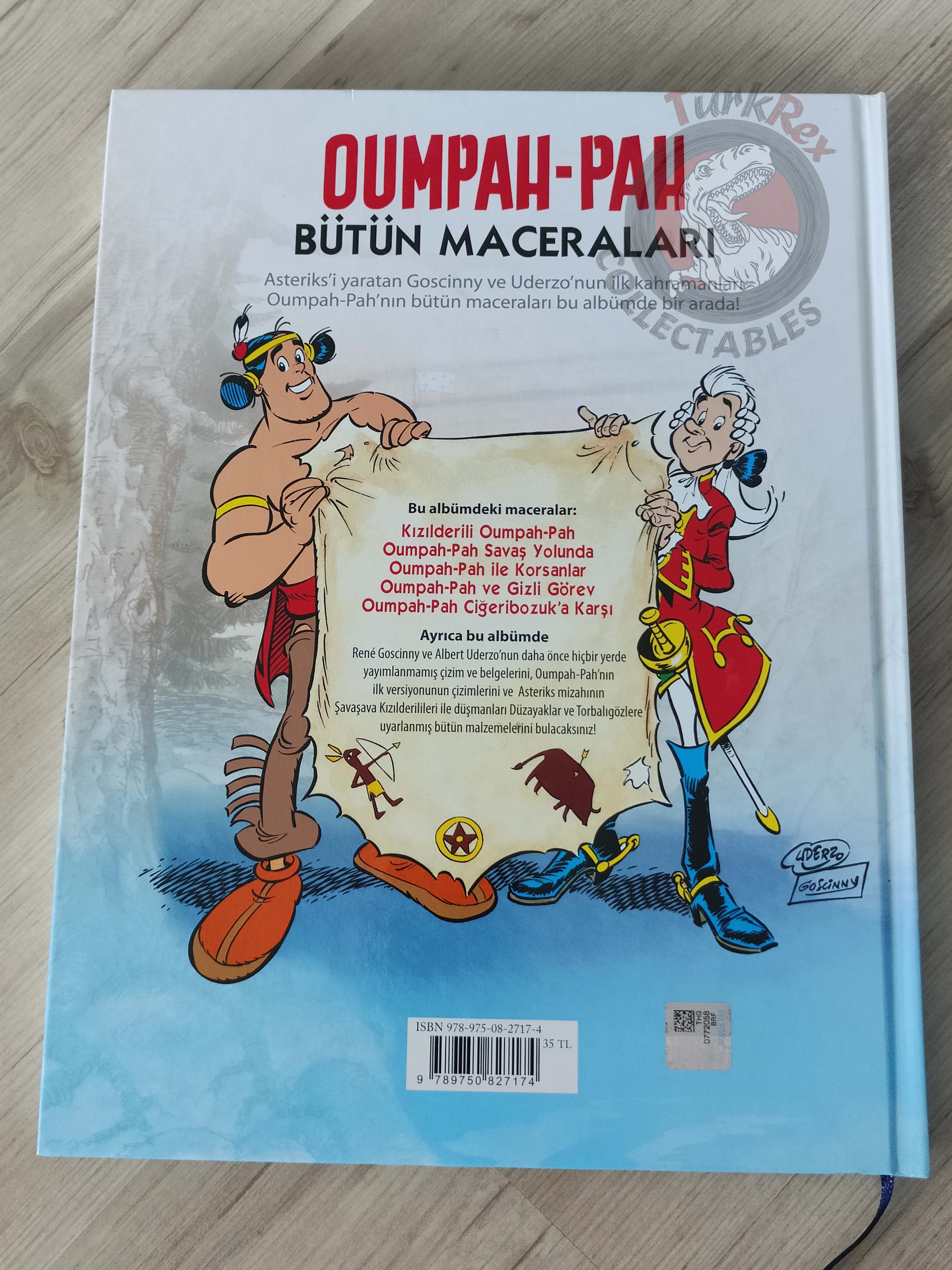 Oumpah-Pah – L’Intégrale 2014 Hardcover Turkish Comic Turkey Albert Uderzo