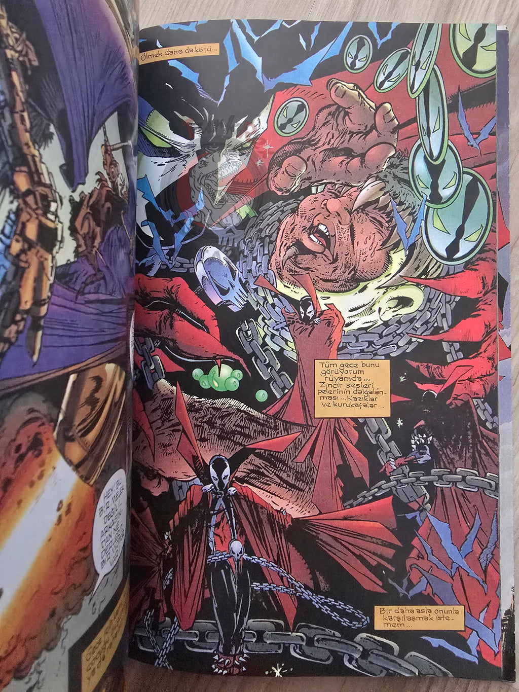 Spawn Volume #1 1999 Turkish Comic Turkey #1 to #11 Todd McFarlane