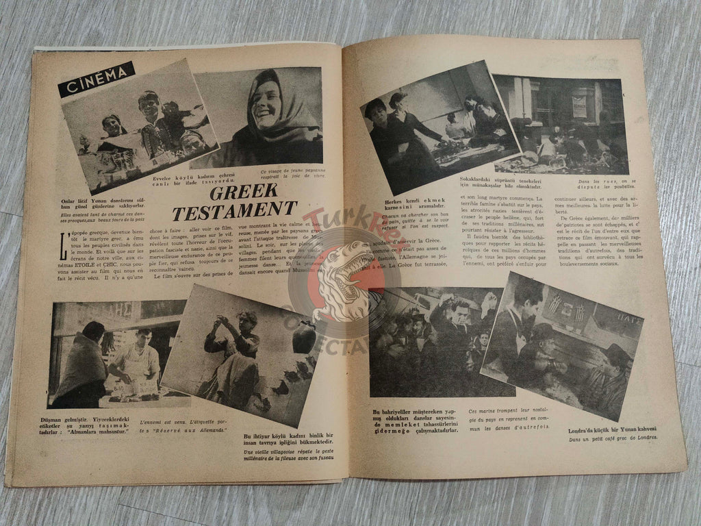 Realite 1944 British Propaganda Mag Turkish Turkey French Greece Yugoslavia WW2 era Marshal von Rundstedt