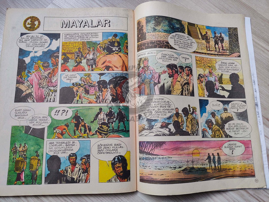 Milliyet Çocuk #29 1979 Turkish Comic Turkey Joyas Literarias Juveniles #15 Erckmann Chatrian