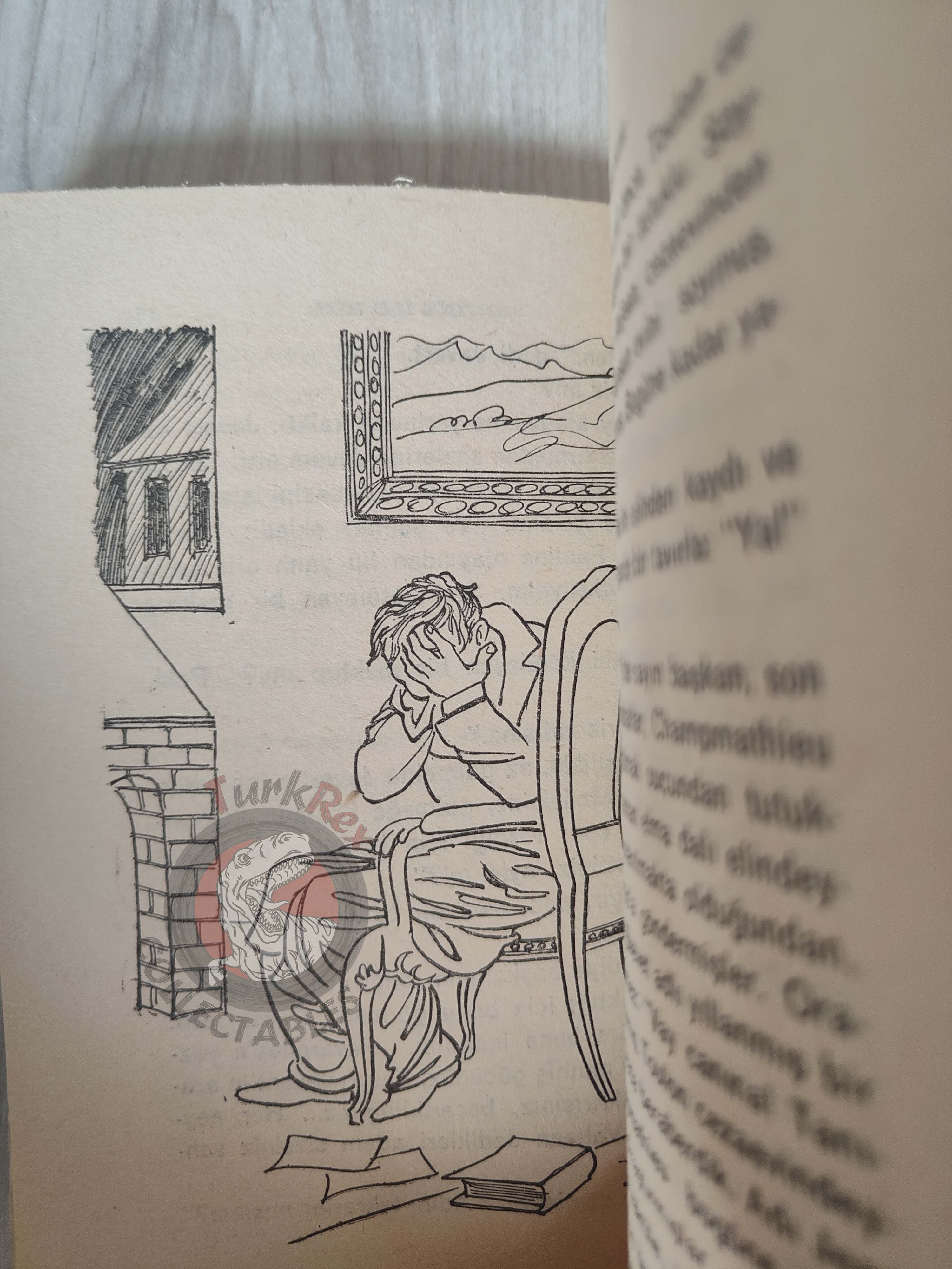 Victor Hugo –  Fantine and Her Daughter 1969 Illustrated Turkish Book Turkey