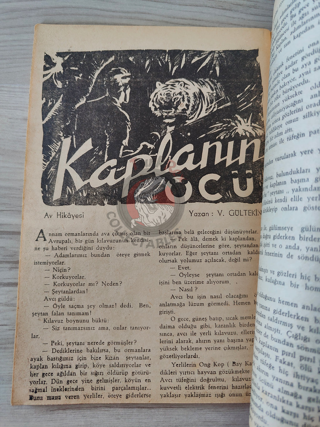 1001 Roman 1943 The Phantom - The Singh Brotherhood Turkish Comic Mag Turkey