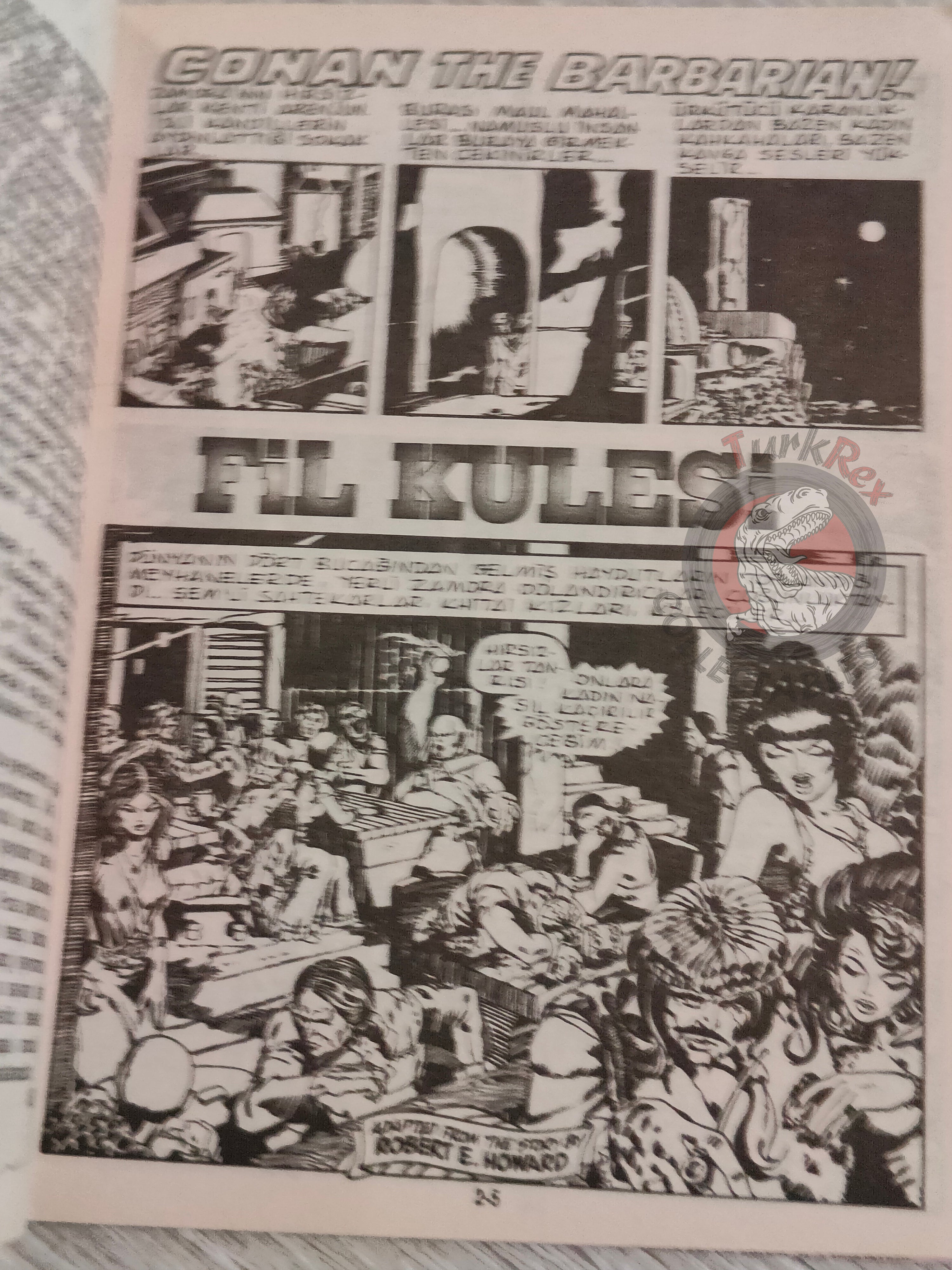 Conan The Barbarian #1 1994 #1-9  Turkish Comic Turkey