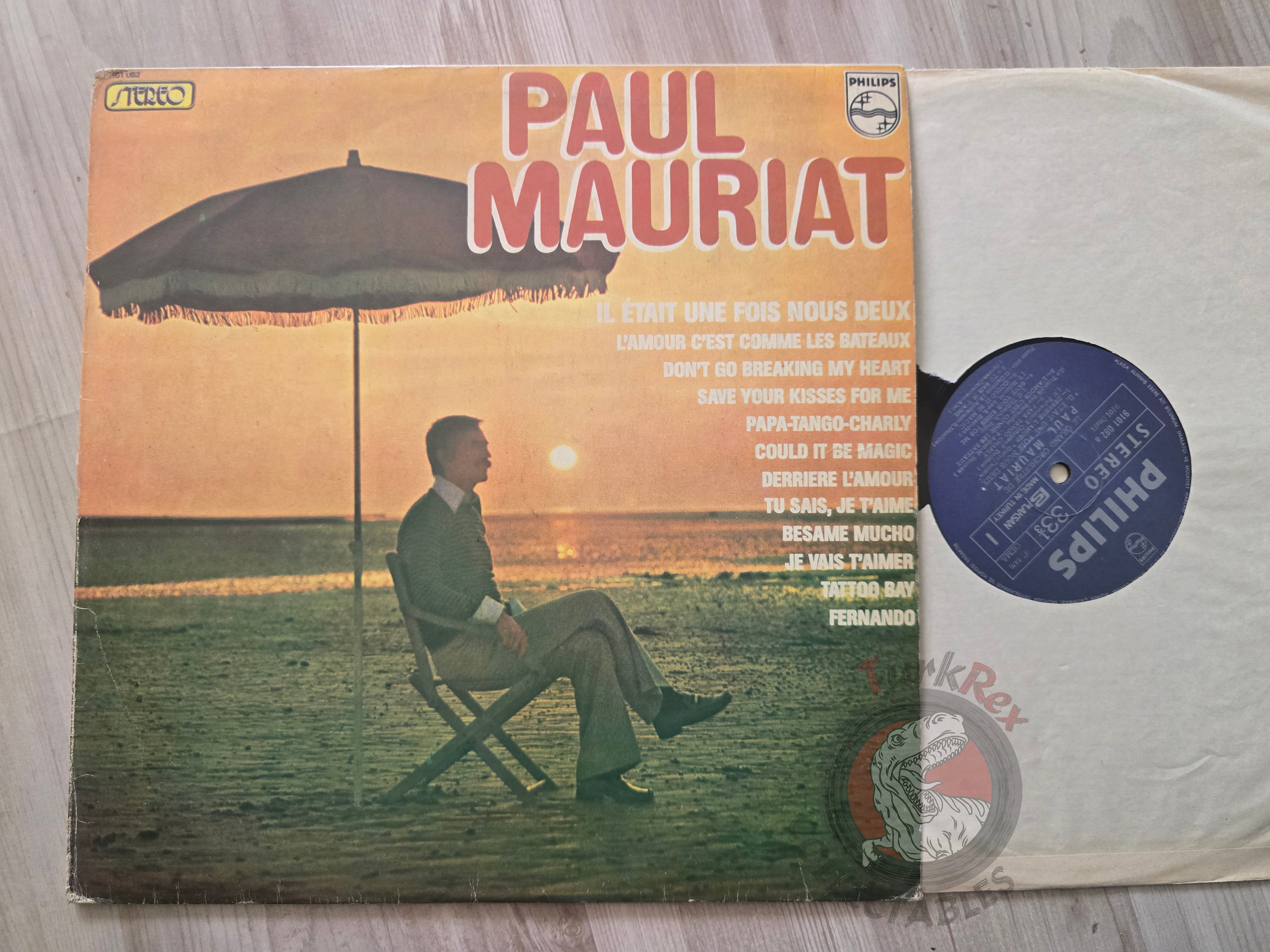 Paul Mauriat – Il Était Une Fois Nous Deux Turkish Pressing Vinyl Turkey Edition