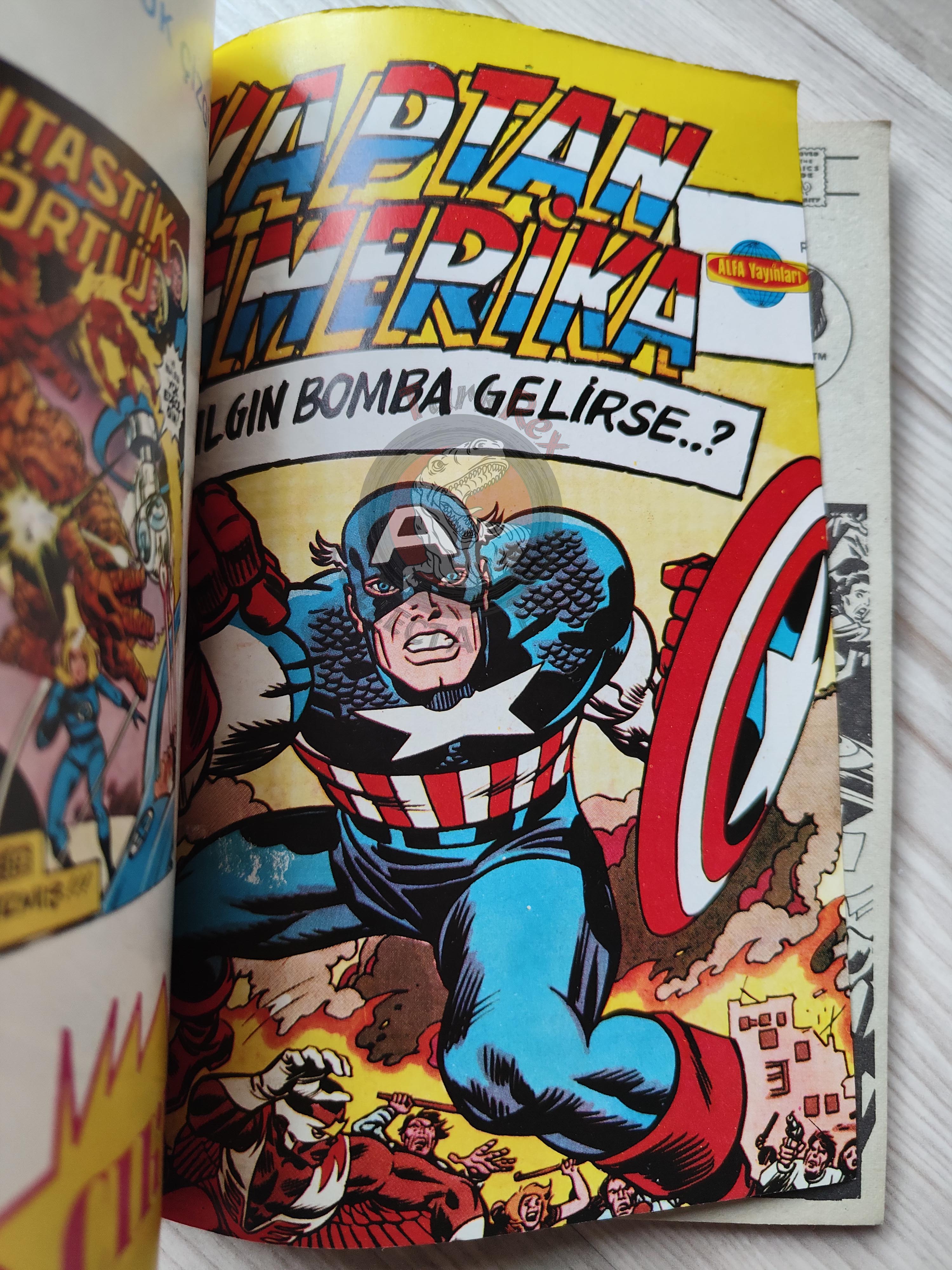Captain America – Volume 5 1989 Turkish Comic Turkey