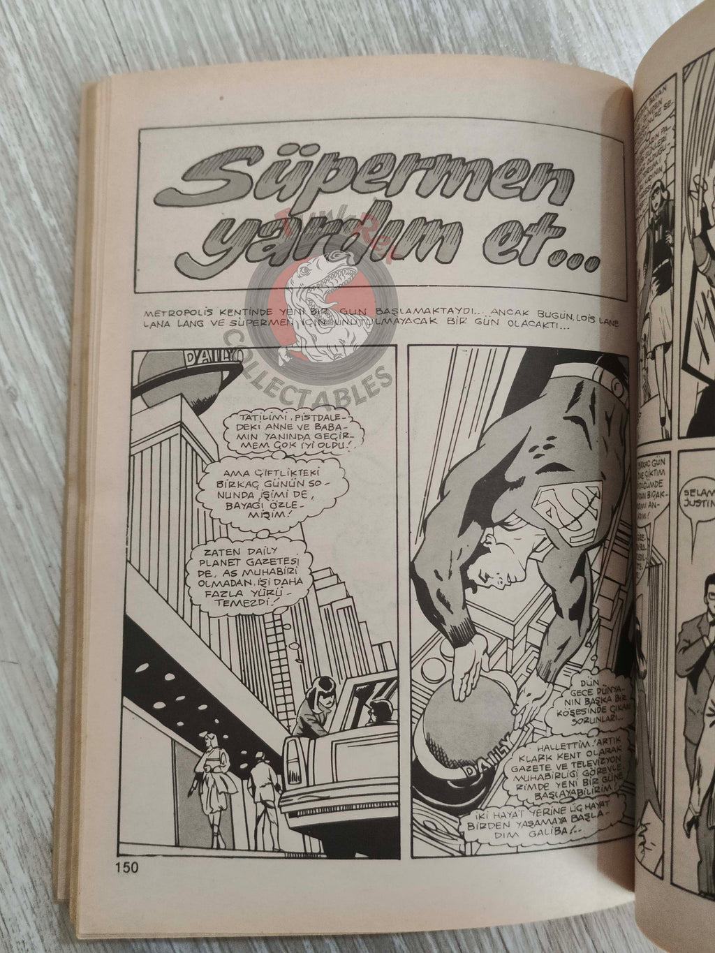 Superman Album Collection #1 Turkish Comic Turkey DC Comics Presents #97