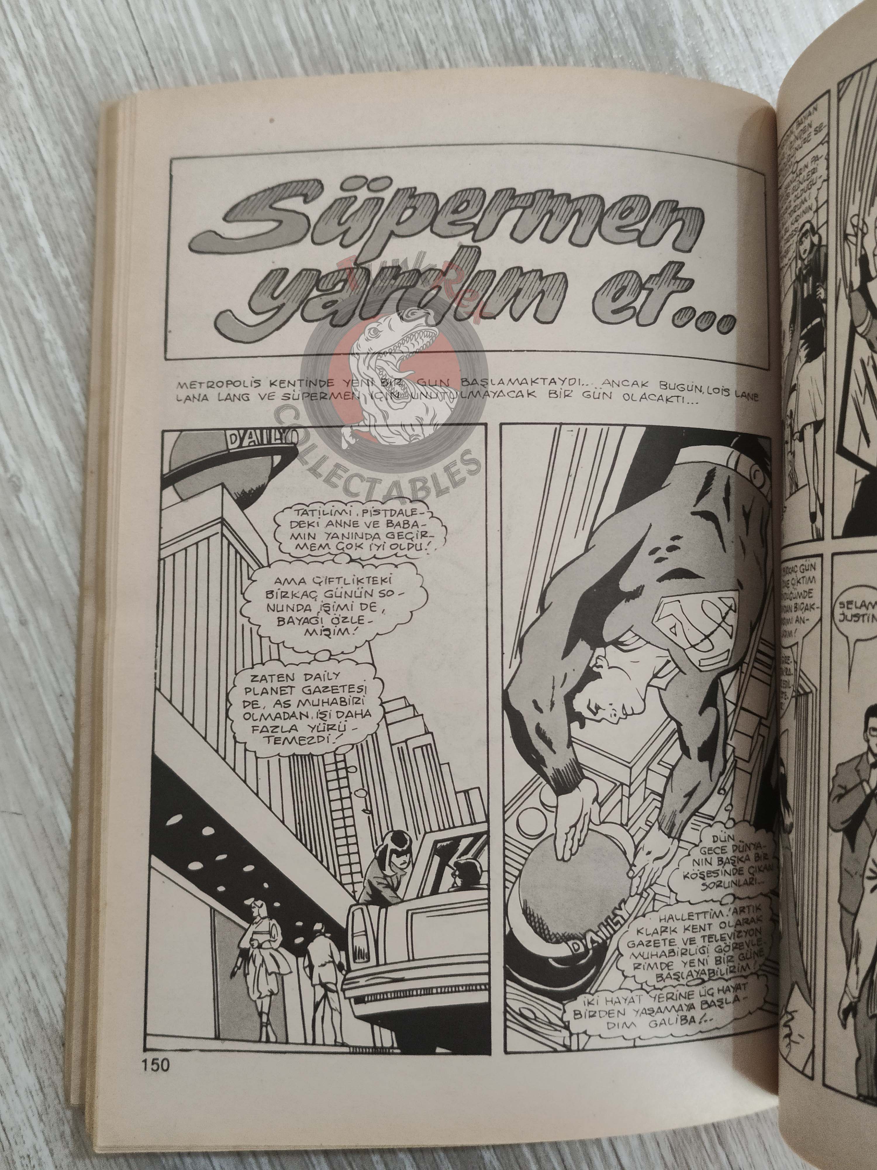 Superman Album Collection #1 Turkish Comic Turkey DC Comics Presents #97