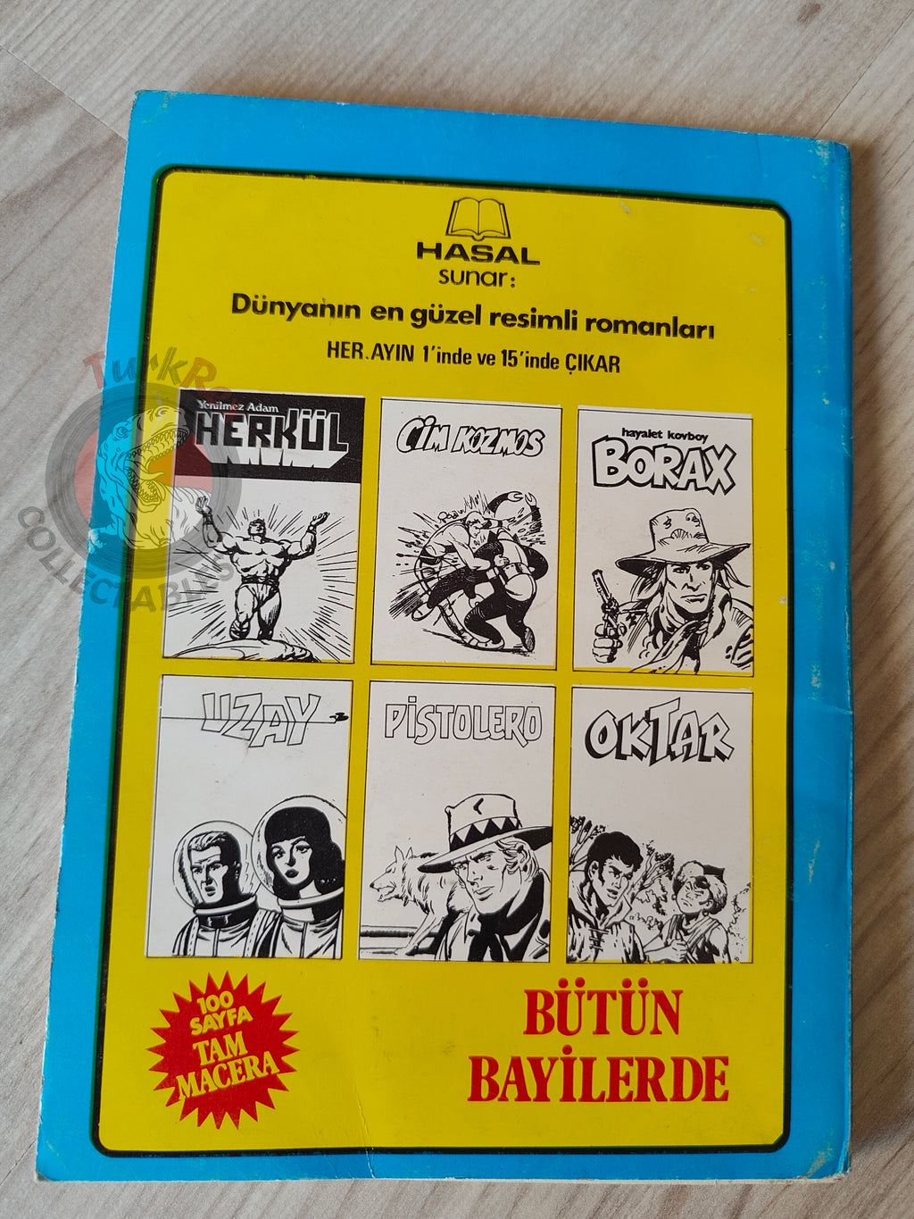 Oktar #3 1981 Turkish Comic Turkey Marco Polo Mon Journal