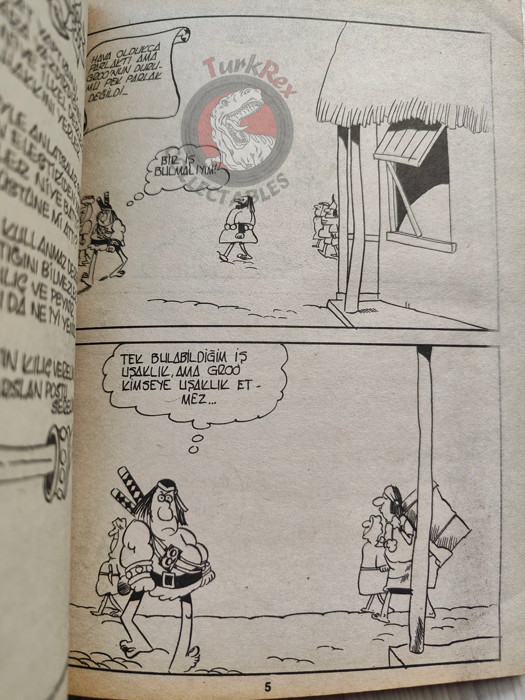 Groo the Wanderer Summer Special Issue 1989 Turkish Comic Turkey