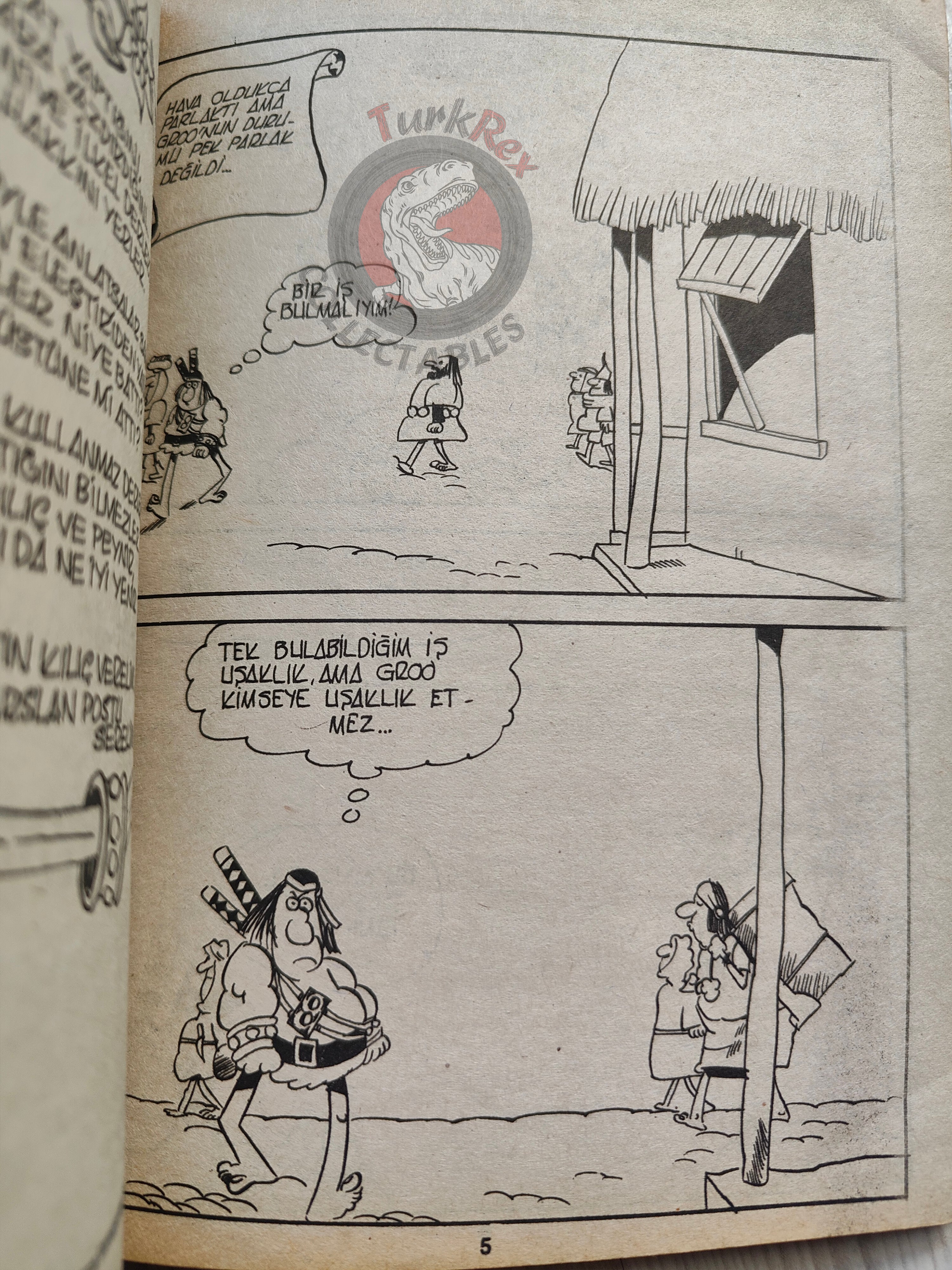 Groo the Wanderer Summer Special Issue 1989 Turkish Comic Turkey