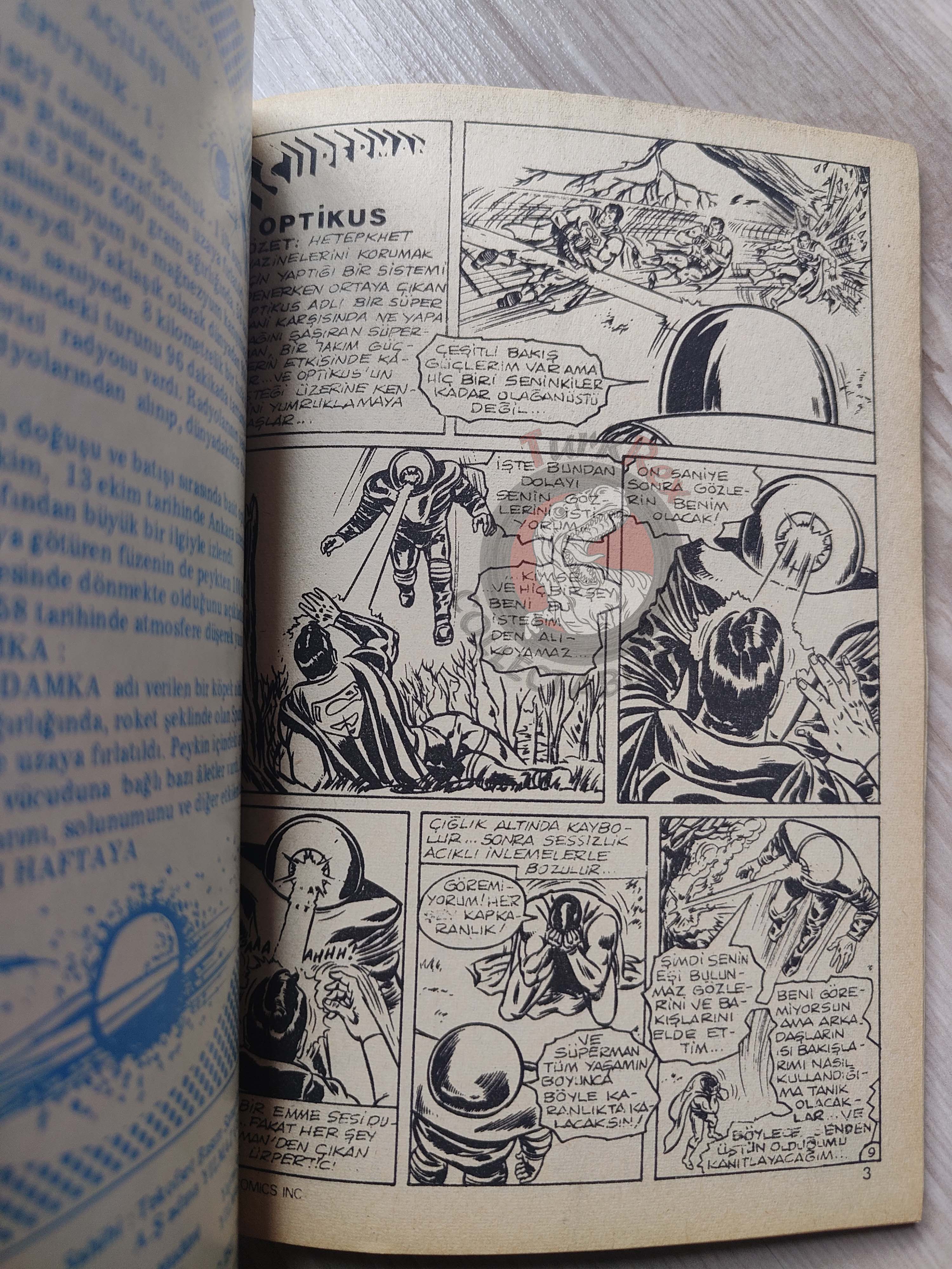 Superman Vol #8 1980s Turkish Comic Turkey #240 #223 #334 #335 Action Comics #401