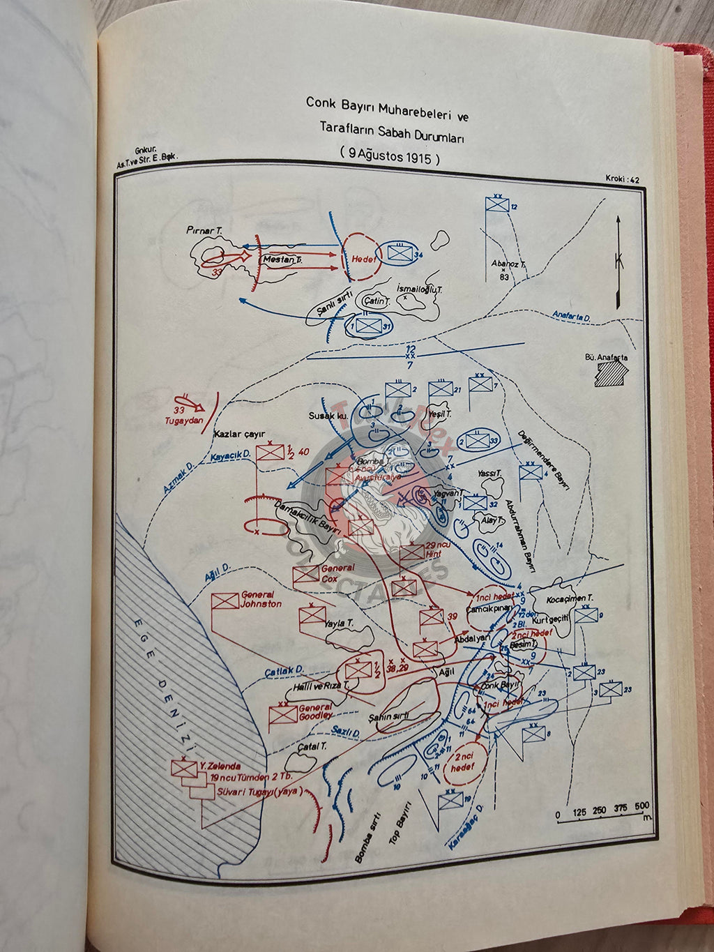 WW1 Gallipoli Campaign Operations 1980 Turkish Book Military Ottoman Empire Maps