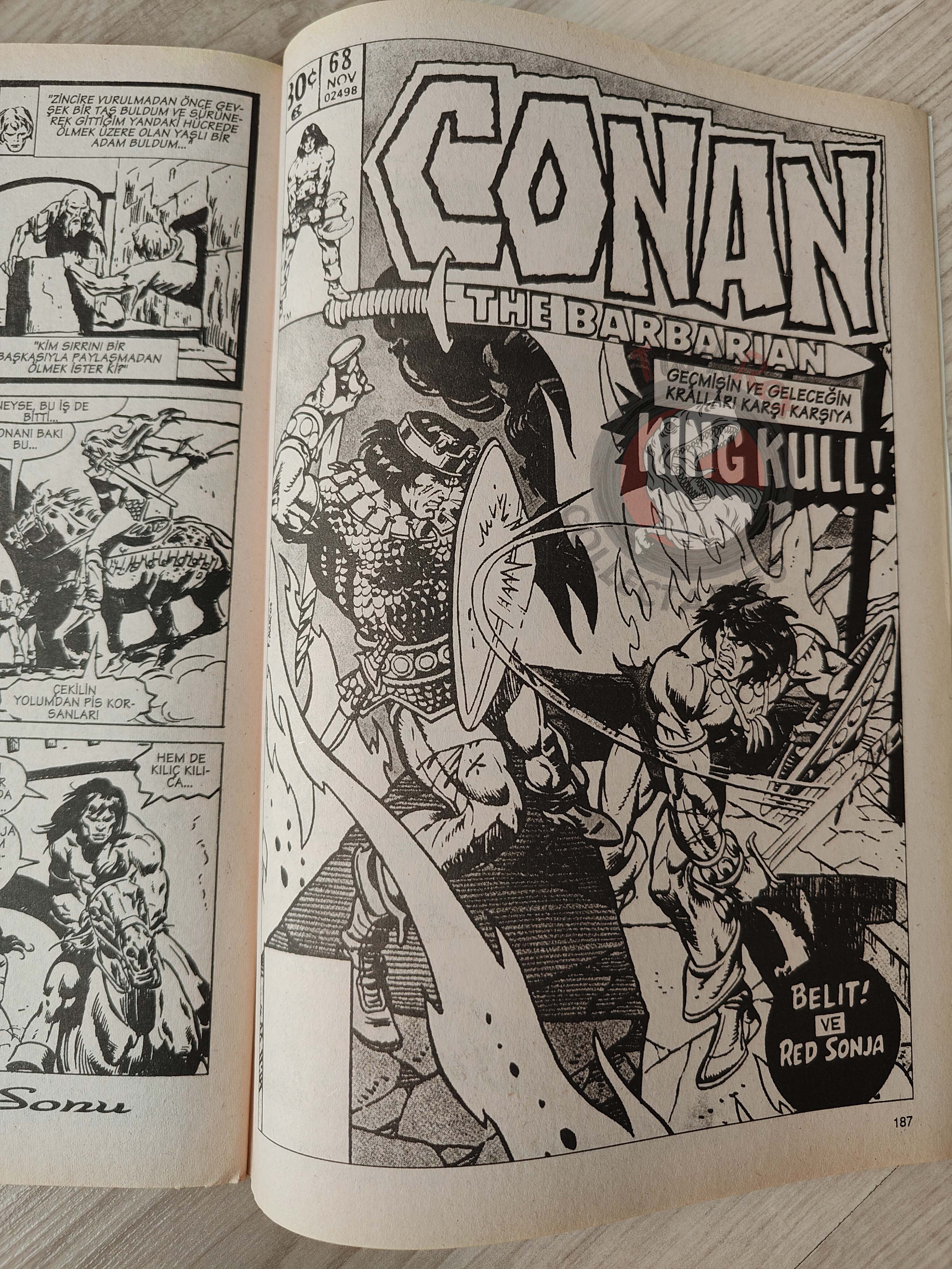 Conan The Barbarian #3 2001 Turkish Comic Turkey #65 #66 #67 #68