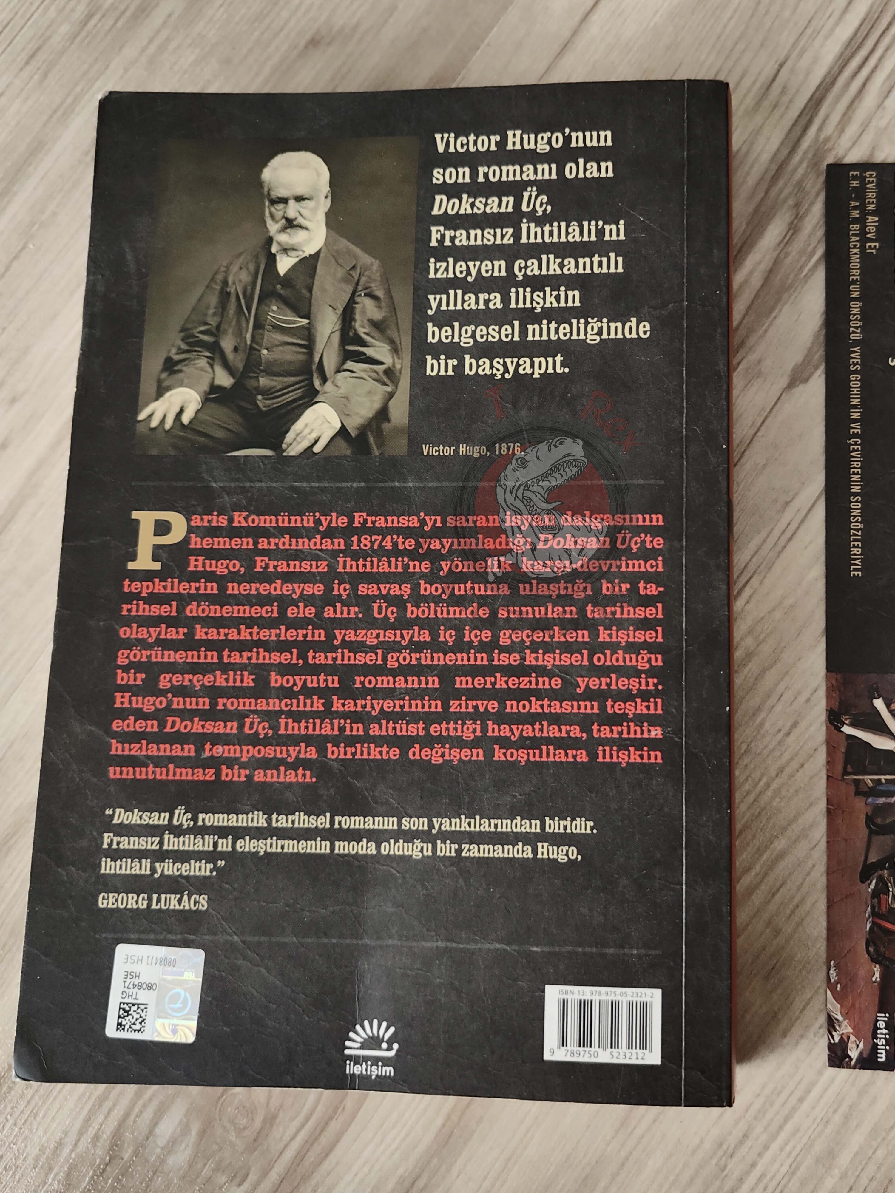 Victor Hugo –  Ninety-Three 2018 Illustrated Turkish Book Turkey