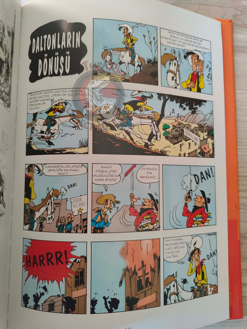 Lucky Luke – L'integrale #2 Turkish Comic Turkey Sous le Ciel de l'Ouest