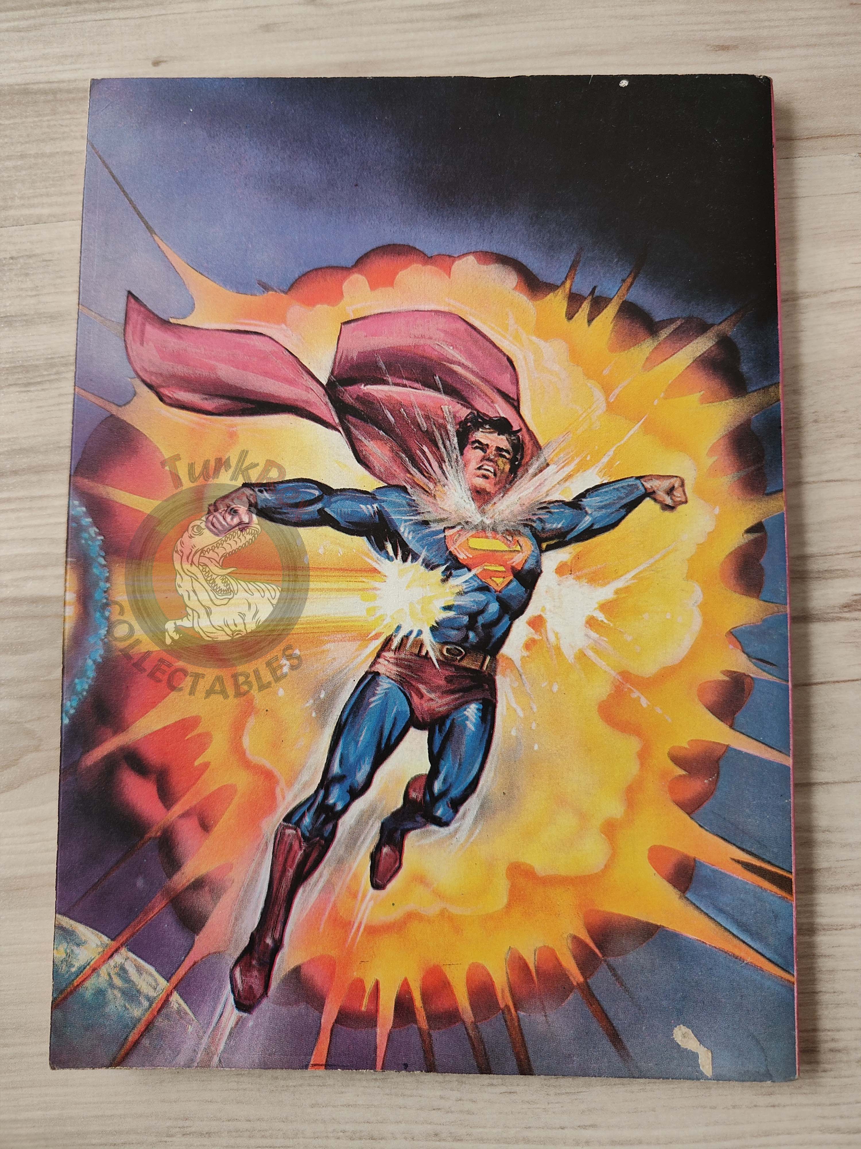 Superman #46 1986 Turkish Comic Turkey The Family #203 #204 #205 Action Comics #561