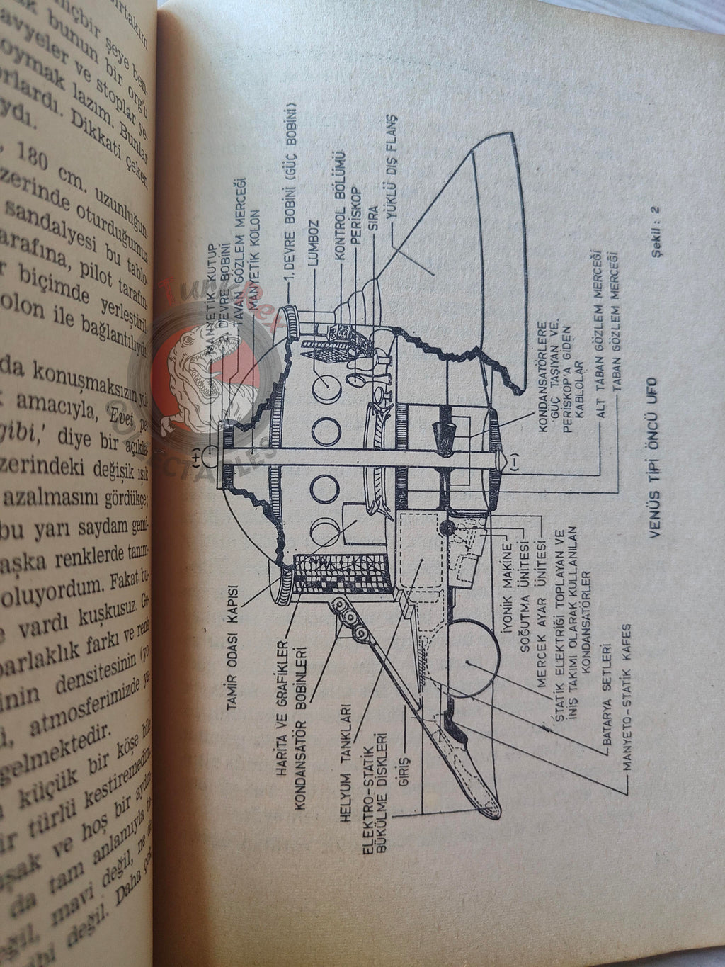 UFO General Structures 1978 Turkish Book Turkey Parapsychology