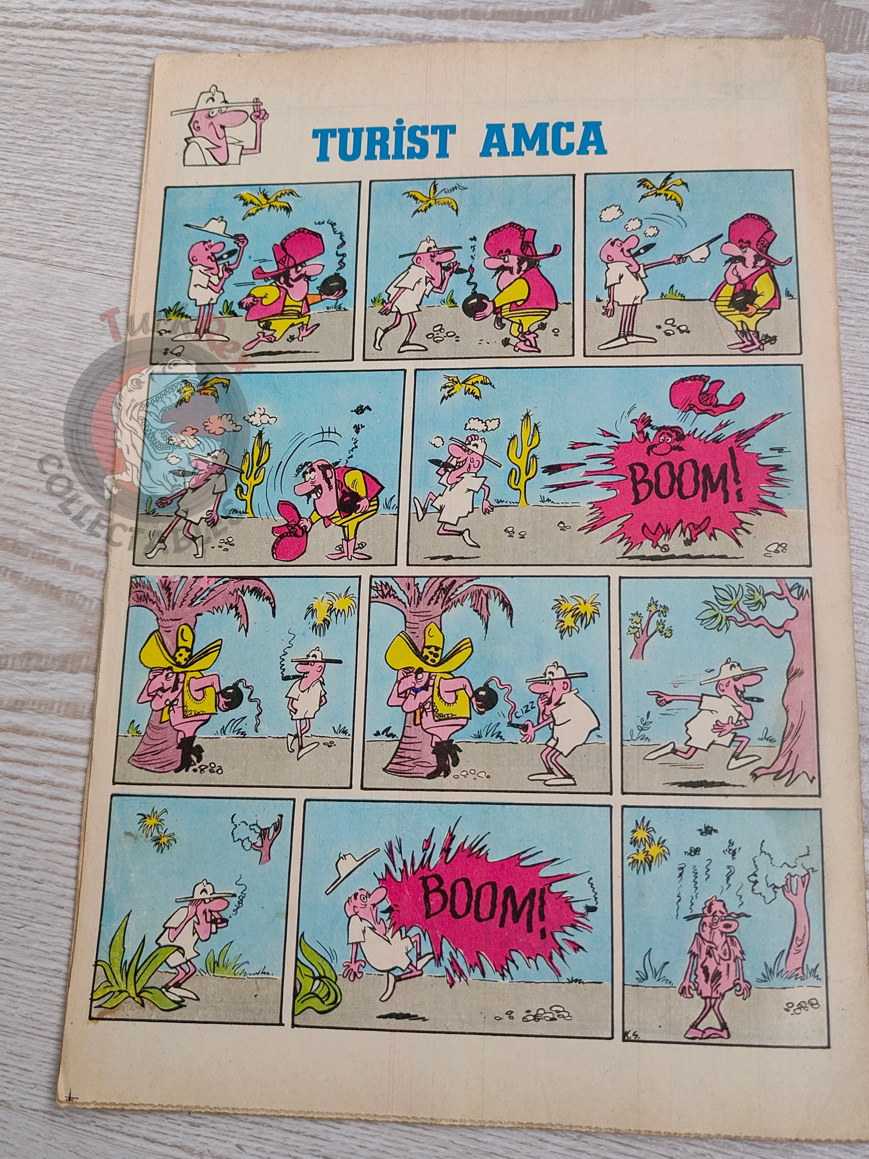 Doğan Kardeş 1969 Magazine #15 Turkish Comic Turkey Zero X, Captain Scarlet, Tarzan