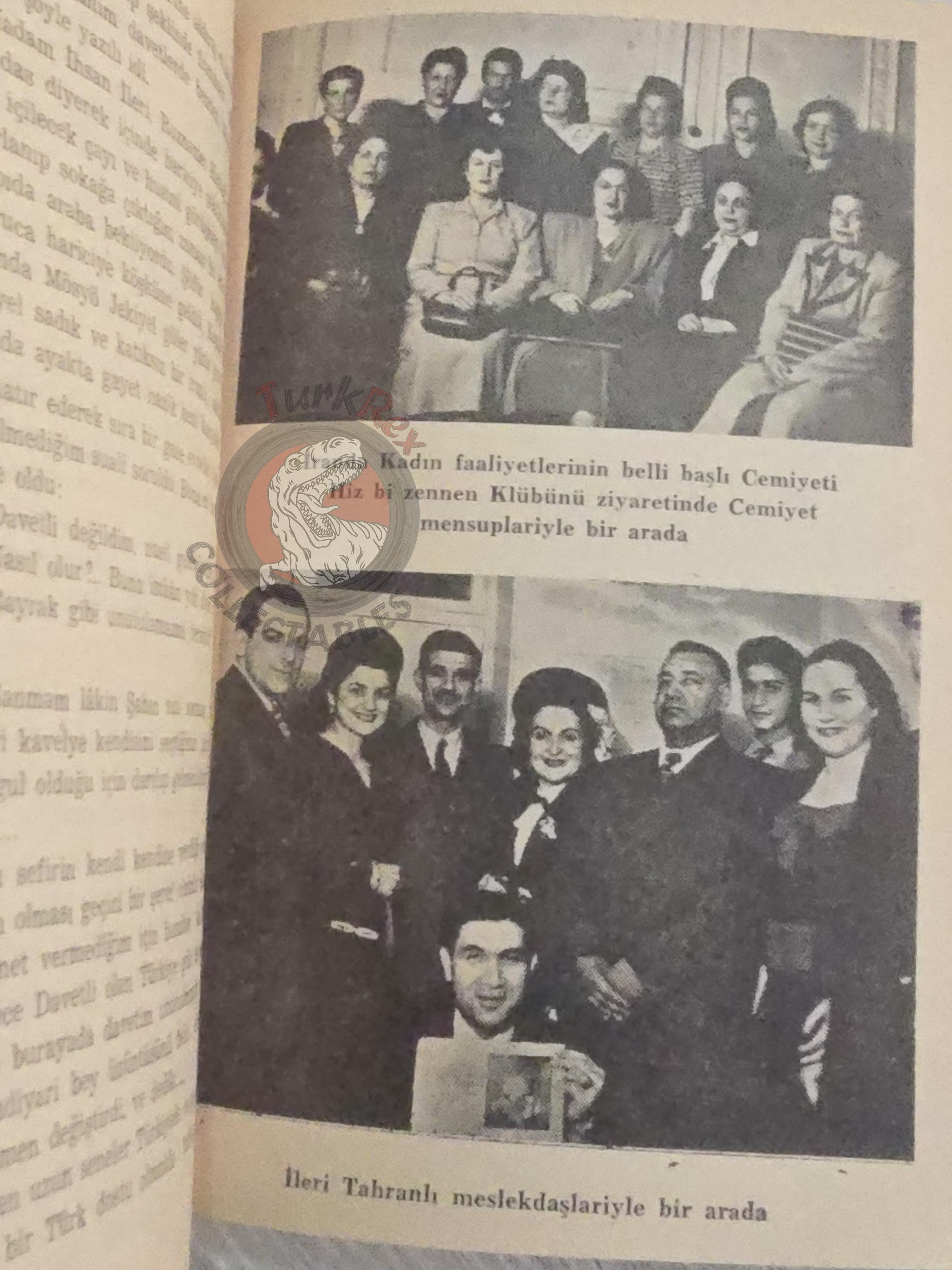 One Throne Three Queen 1960 Turkish Book Iran Mohammad Reza Pahlavi Fawzia Fuad