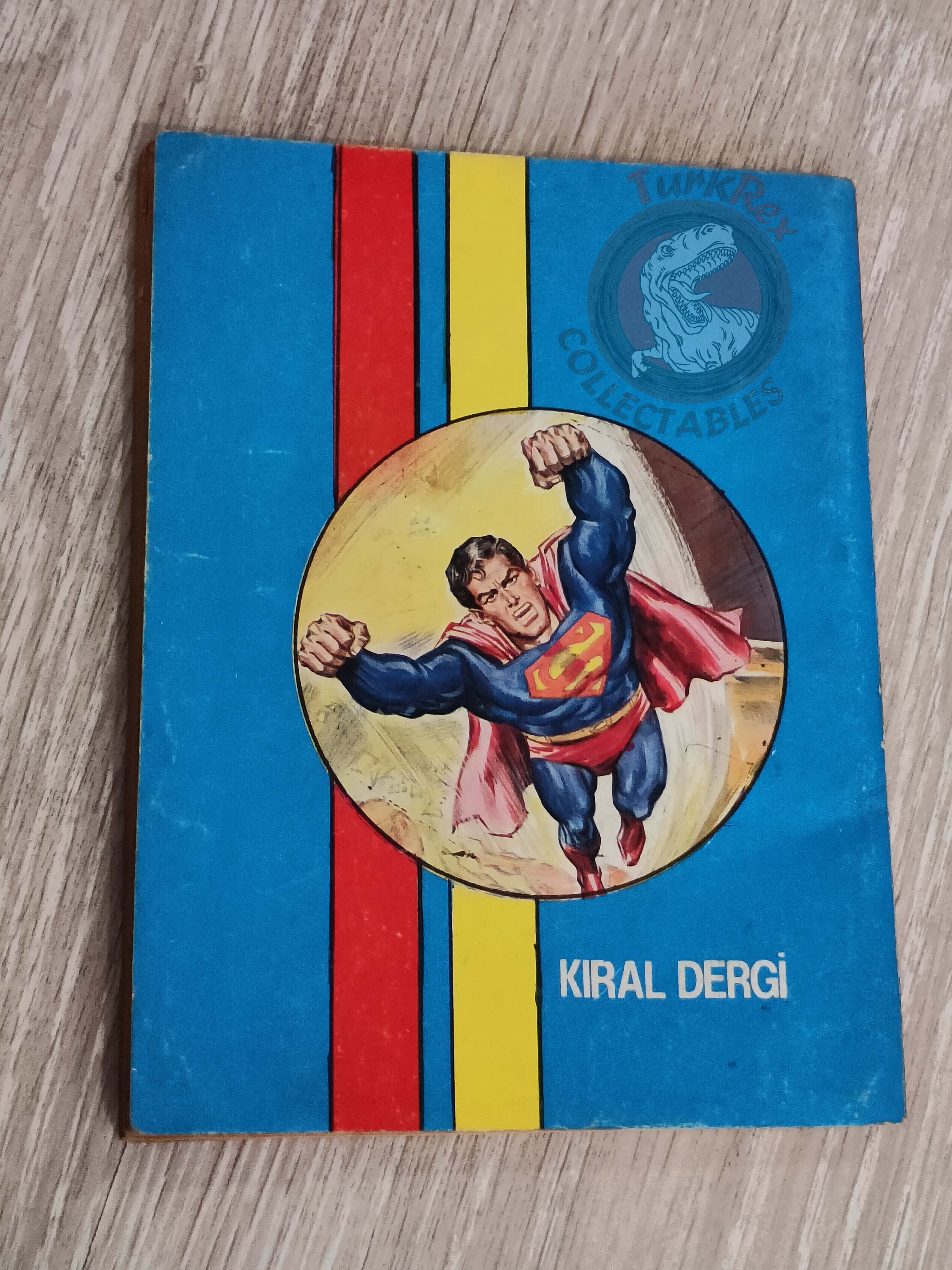 Superman Vol #51 1993 Turkish Comic Turkey #236 #385 #336 Action Comics #655