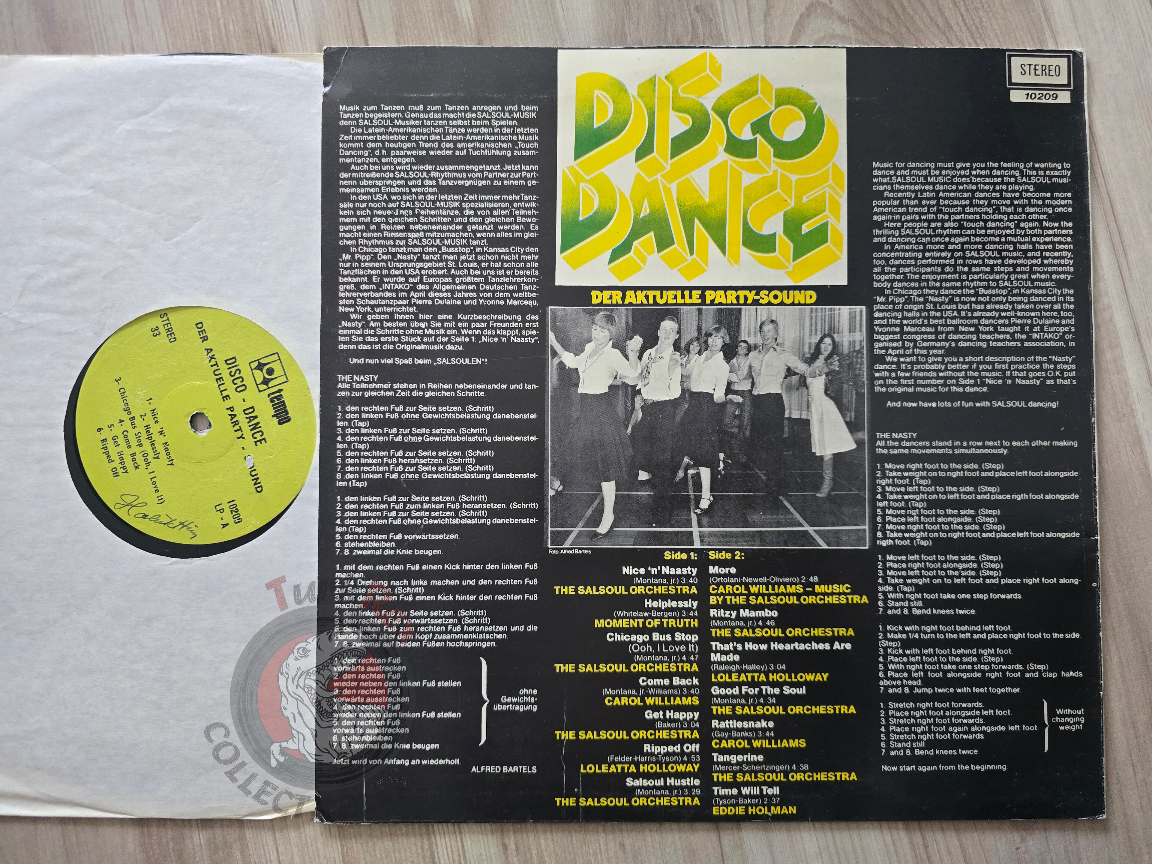 Various – Disco Dance (Der Aktuelle Party-Sound) Turkish Pressing Vinyl Turkey Edition