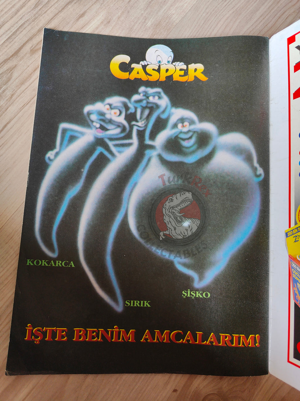 Casper the Friendly Ghost Magazine – Issue #18 1997 Turkish Comic Turkey