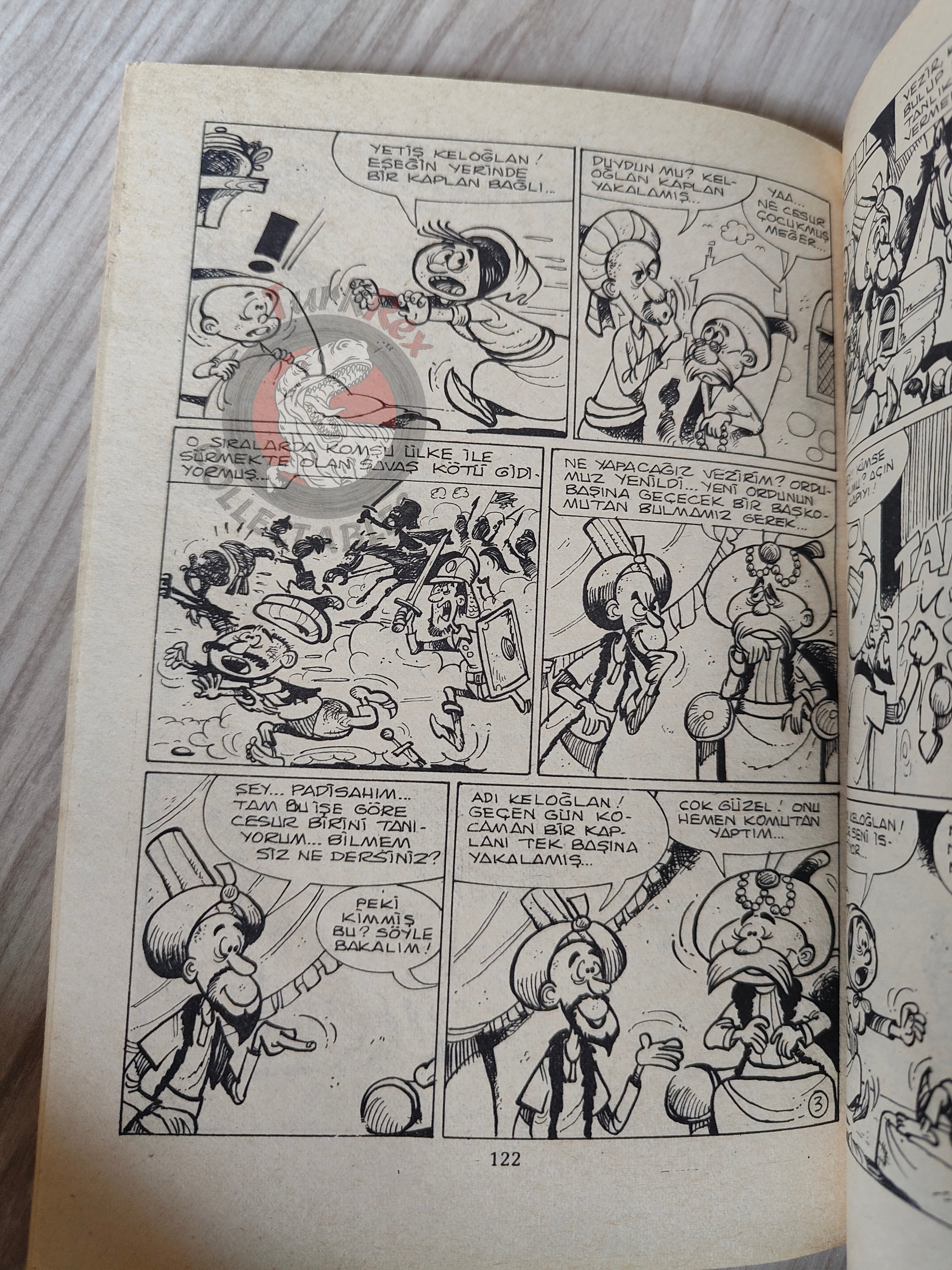 Tintin – King Ottokar's Sceptre early 1980s Turkish Edition Comic Turkey 2