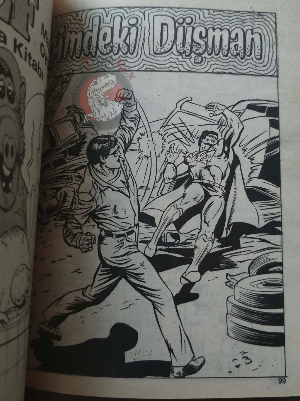 Superman Vol #49 1993 Turkish Comic Turkey #337 #338 Justice League of America #171