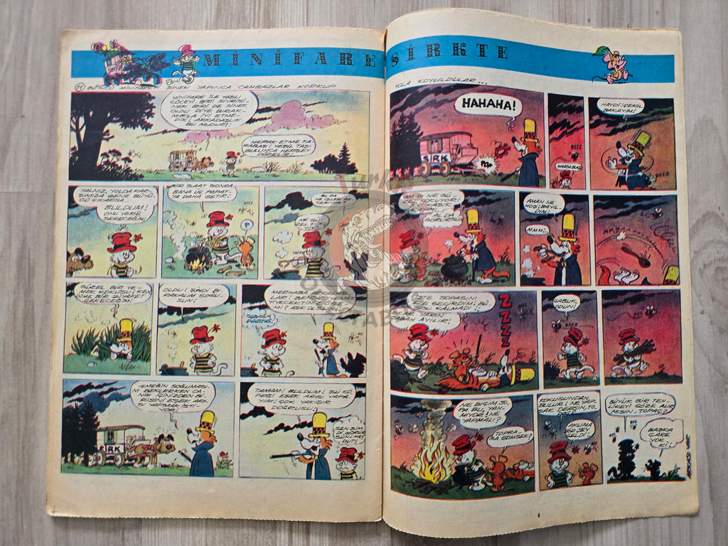 Doğan Kardeş 1971 Magazine #27 Turkish Comic Turkey Sinbad the Sailor Gulliver’s Travels Sibylline