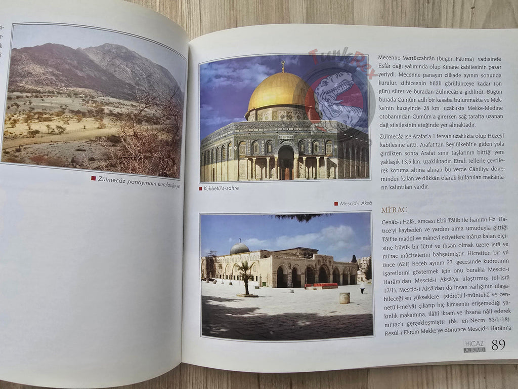 Hejaz Album: The Holy Lands in Photographs Turkish Book Turkey Mecca Kaaba