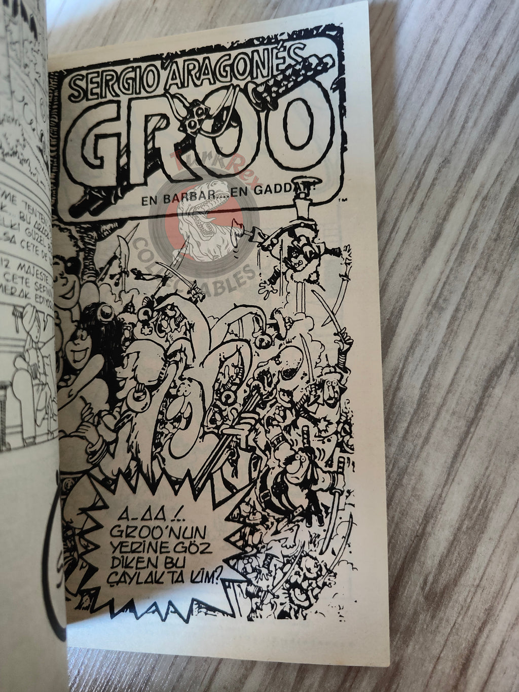 Tintin – Cigars of the Pharaoh mid 1980s Turkish Edition Comic Turkey 1