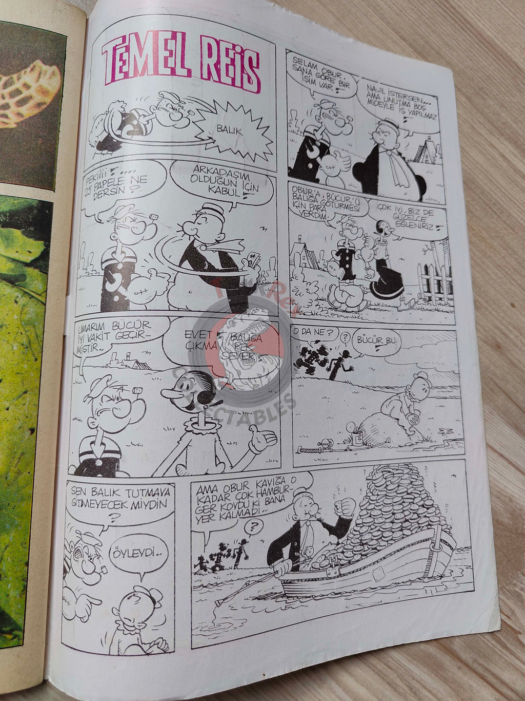 Milliyet Çocuk #6 1979 Turkish Comic Turkey Joyas Literarias Juveniles #62 Jules Verne