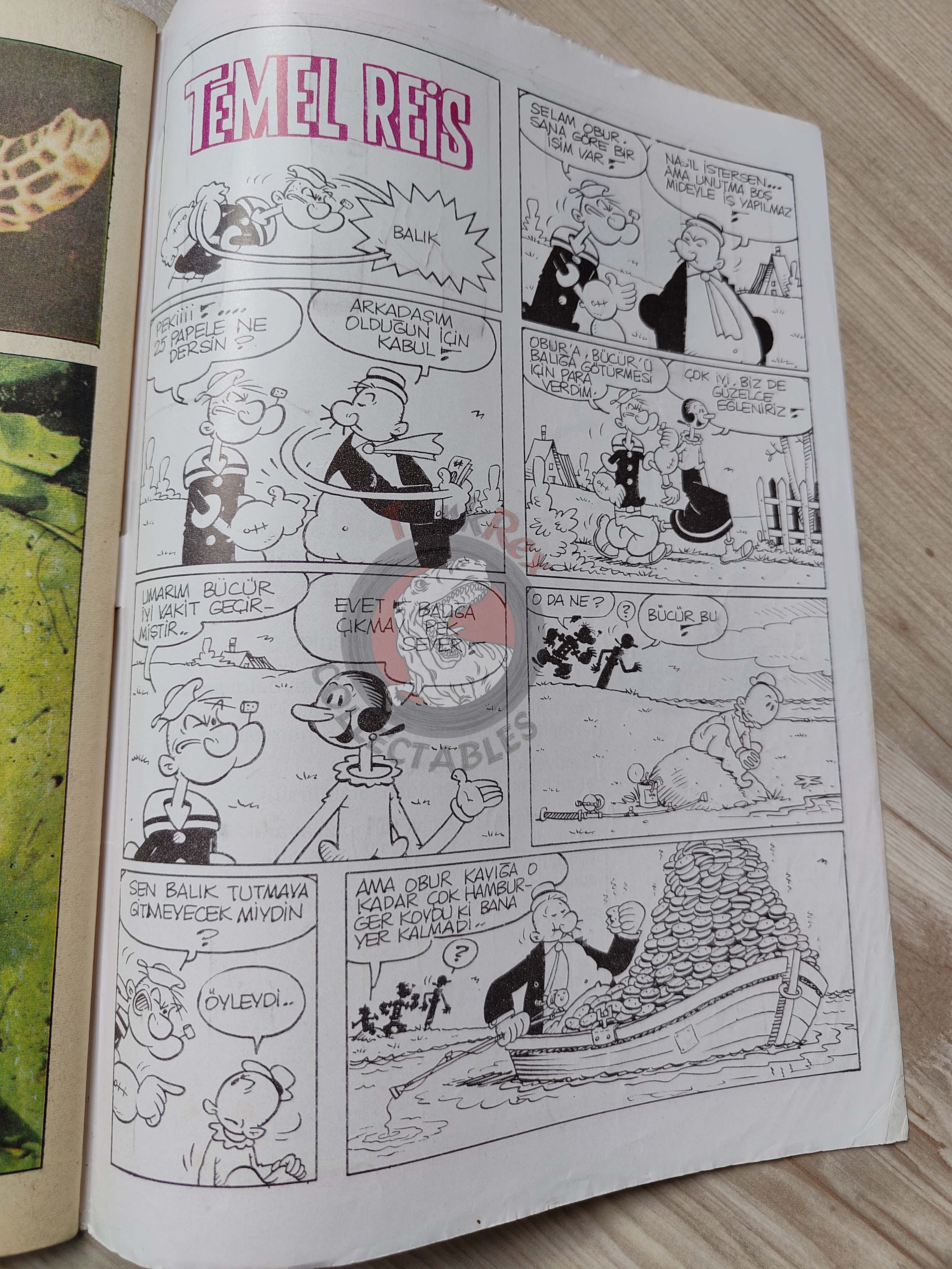 Milliyet Çocuk #6 1979 Turkish Comic Turkey Joyas Literarias Juveniles #62 Jules Verne