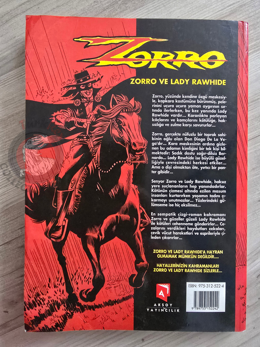 Zorro's Renegades #1 Lady Rawhide Turkish Comic Turkey