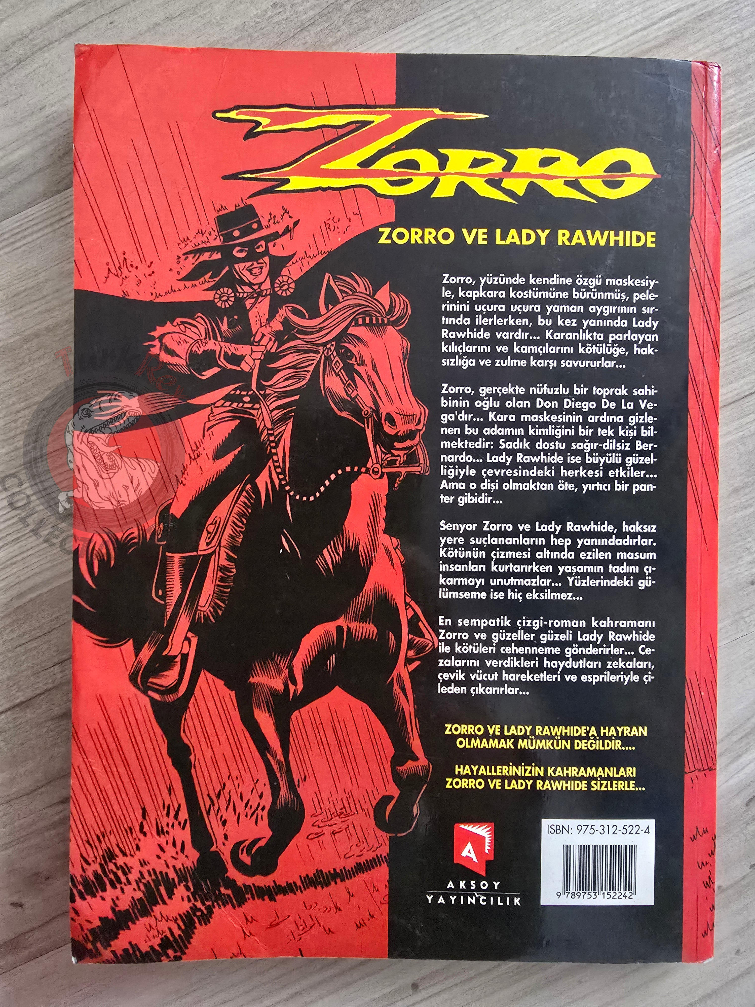 Zorro's Renegades #1 Lady Rawhide Turkish Comic Turkey