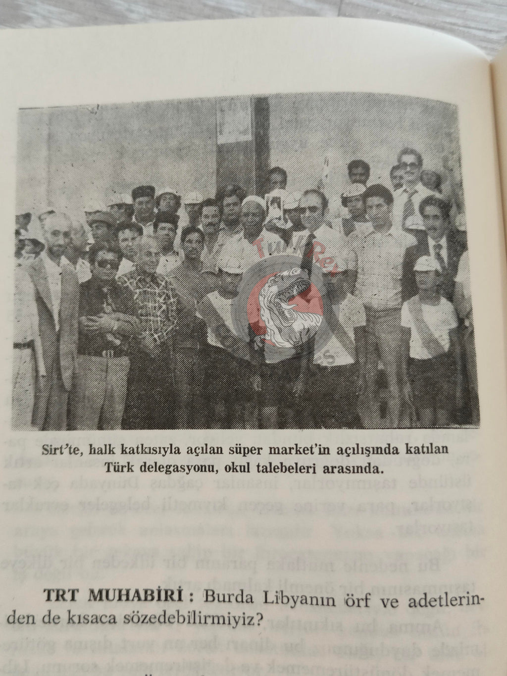 Muammer Kaddafi Libya Propaganda 1978 Turkish Book Turkey Gaddafi Interviews