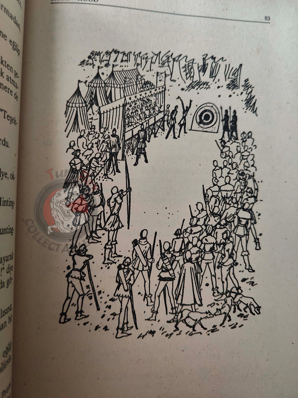 Robin Hood – R. N. Green 1992 Turkish Book Turkey Illustrated