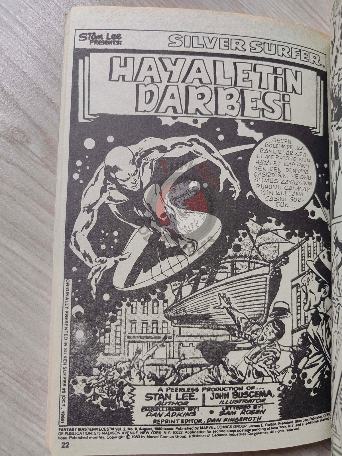 Silver Surfer Vol #3 1988 Turkish Comic Turkey #6 #7 #8 #9 #10 What If? #43