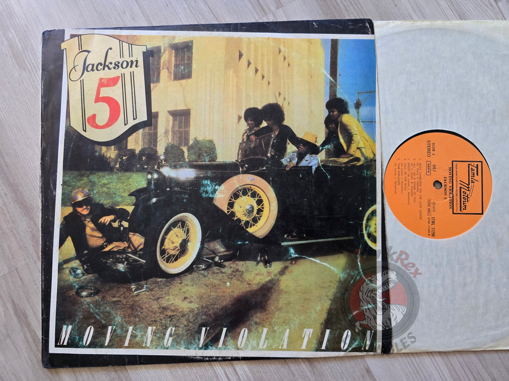 The Jackson 5 – Moving Violation Turkish Pressing Vinyl Turkey Edition