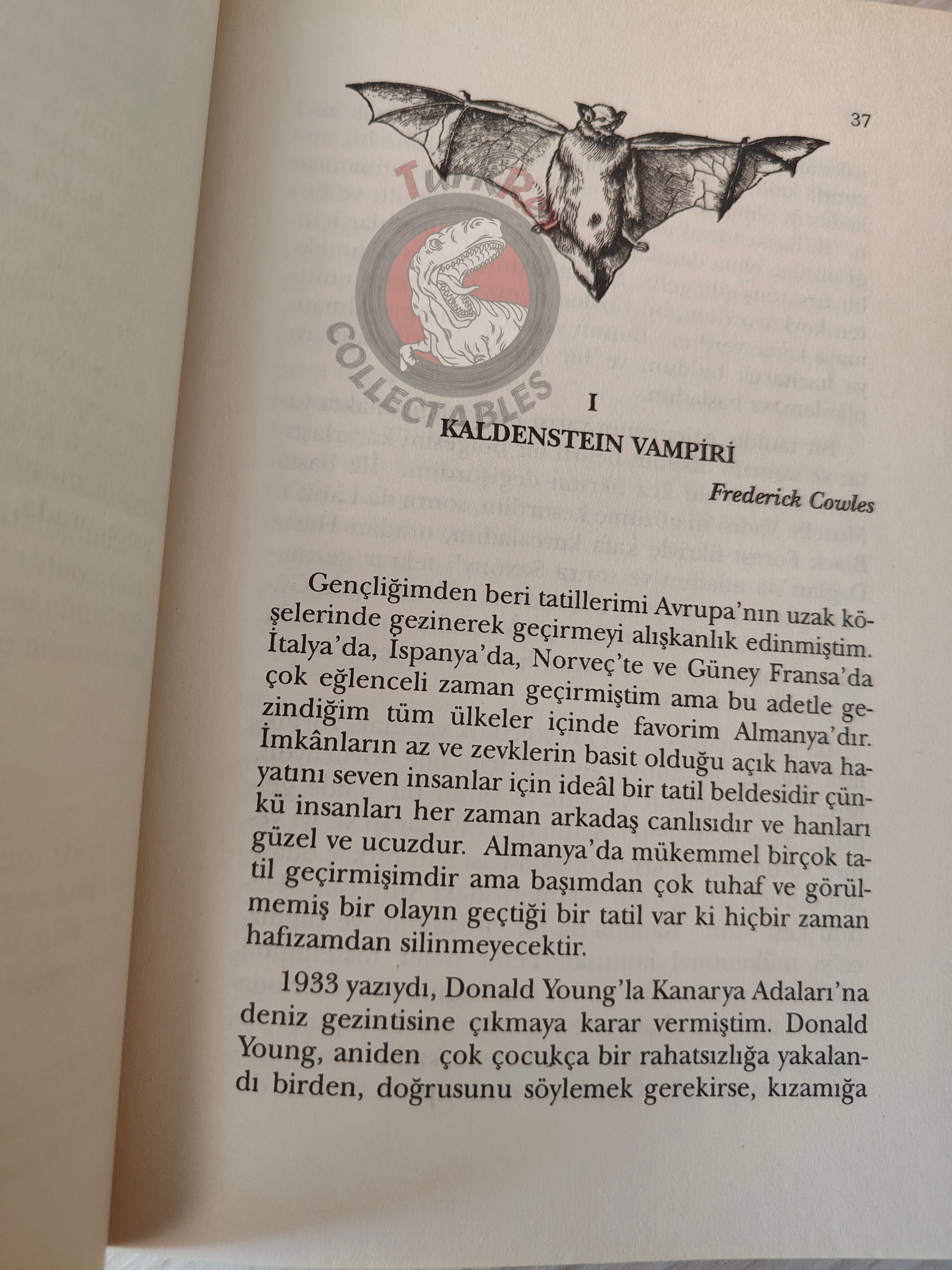 Bram Stoker – Dracula’s Guest 2000 Turkish Book Turkey Illustrated
