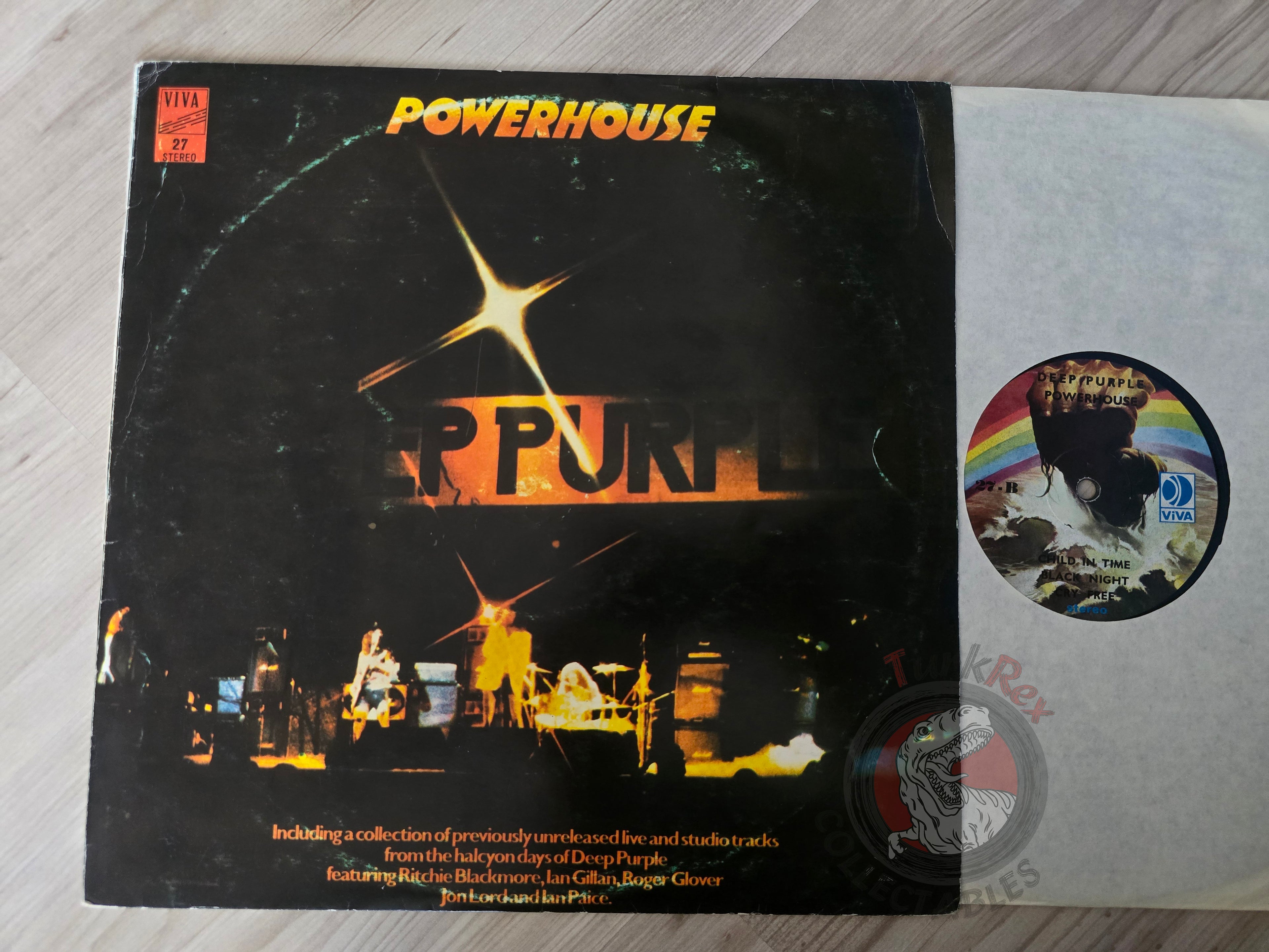 Deep Purple – Powerhouse Turkish Pressing Vinyl Turkey Edition