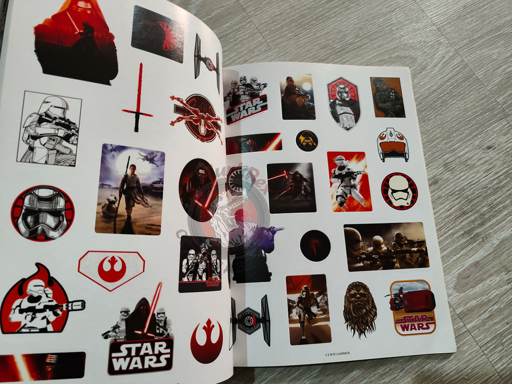 Star Wars: The Force Awakens Ultimate Stickerscapes 2016 Turkish Book Turkey