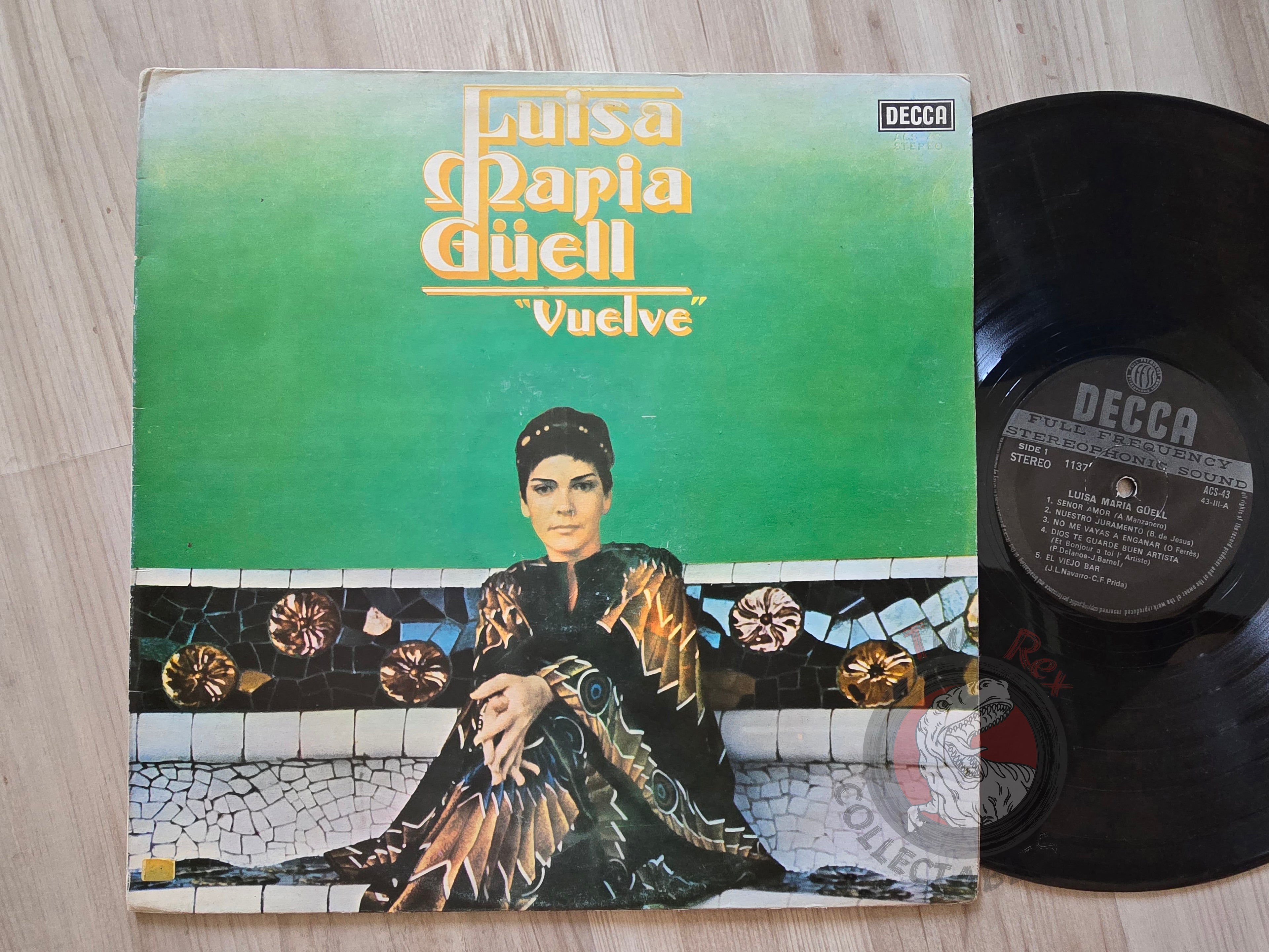 Luisa María Güell – Vuelve Turkish Pressing Vinyl Turkey Edition