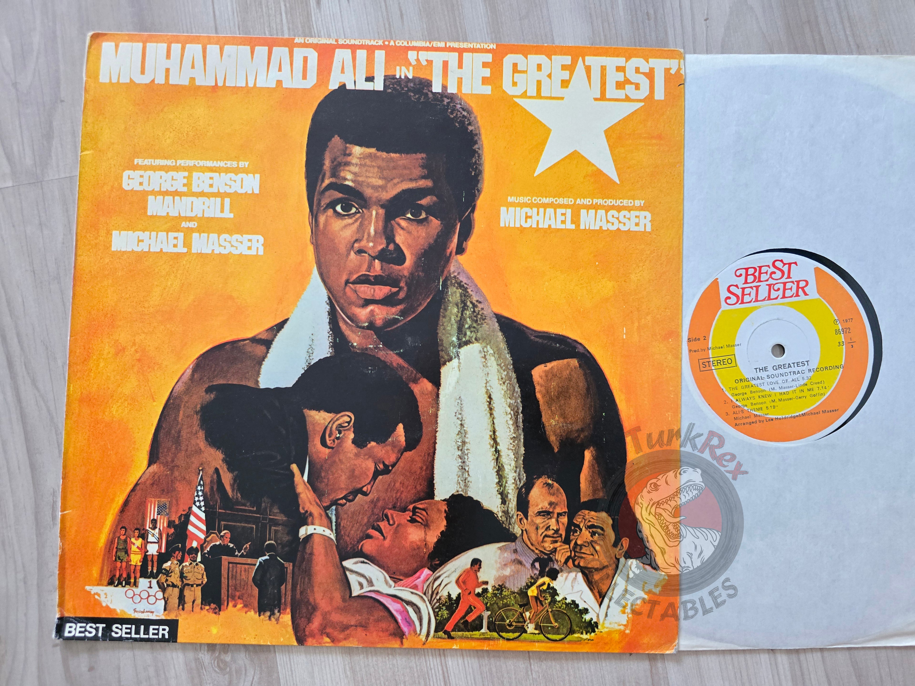 Muhammad Ali In "The Greatest" - Mandrill / Michael Masser / George Benson  Turkish Pressing Vinyl Turkey Edition