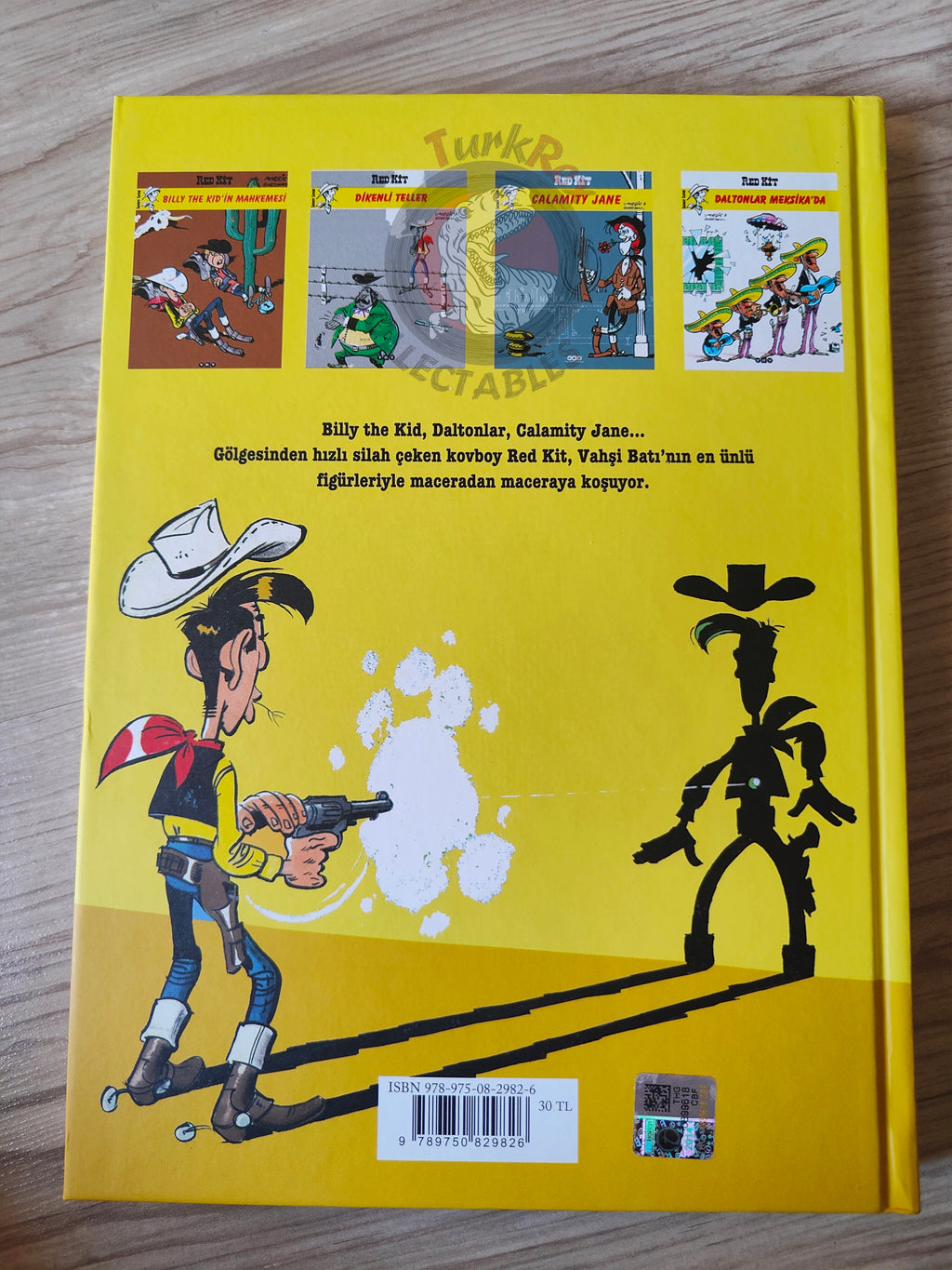 Lucky Luke – L'integrale #10 Turkish Comic Turkey L’escorte