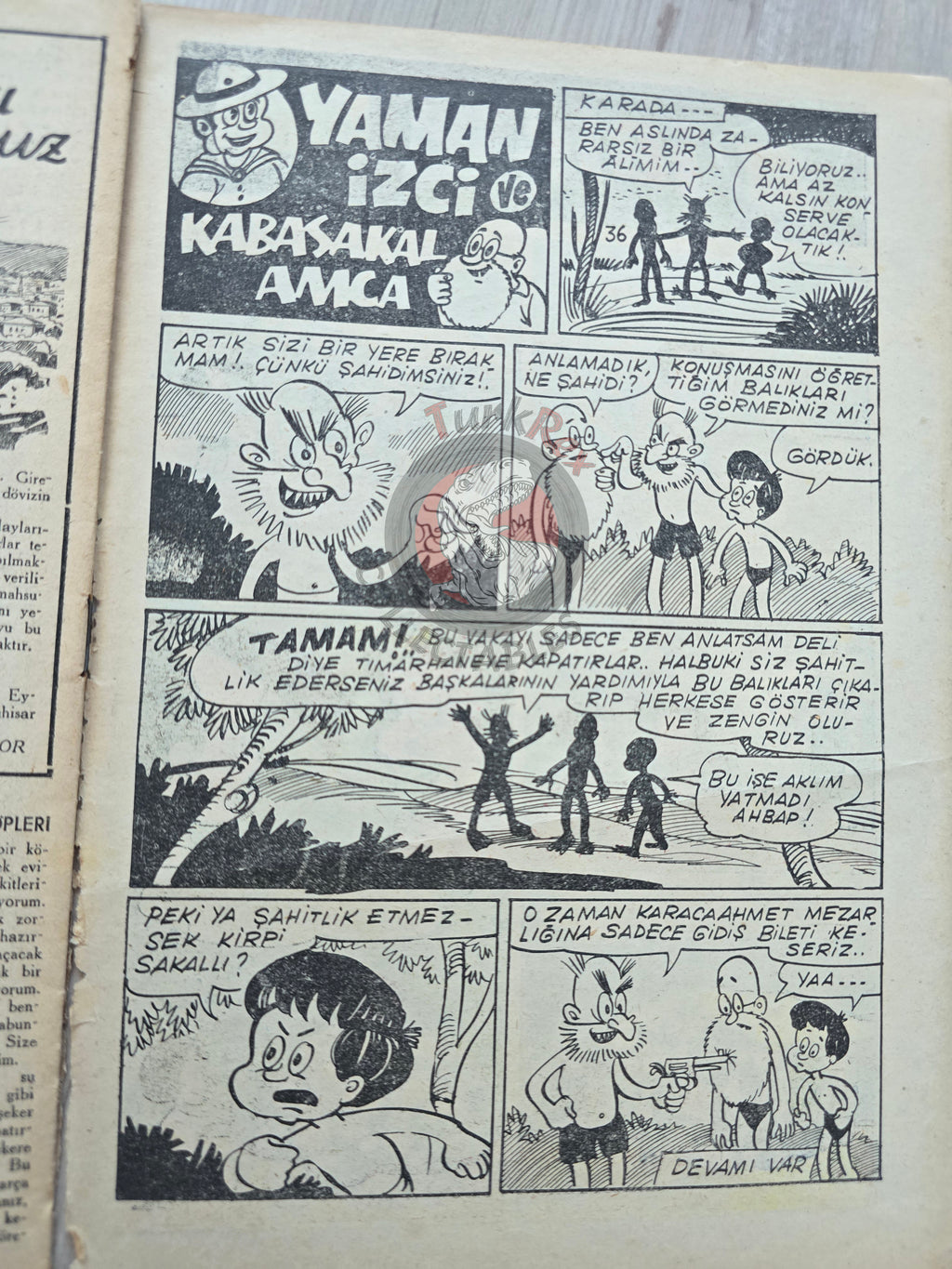 Çocuk Haftası Magazine 1962 Hansel and Gretel Turkish Comic Turkey