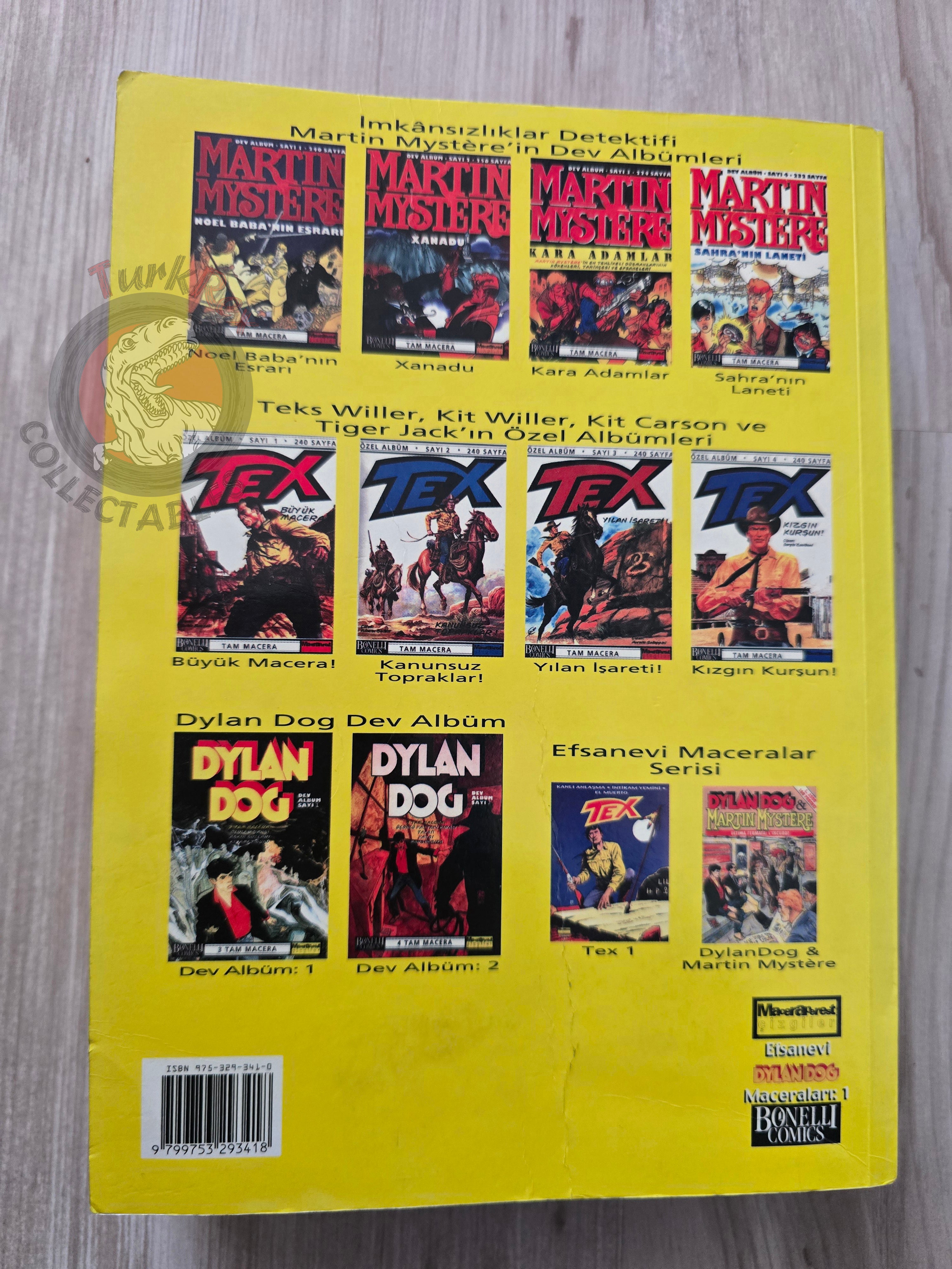Efsanevi Dylan Dog #1 2001 Turkish Comic Turkey #18 #25 #74 #81 #88