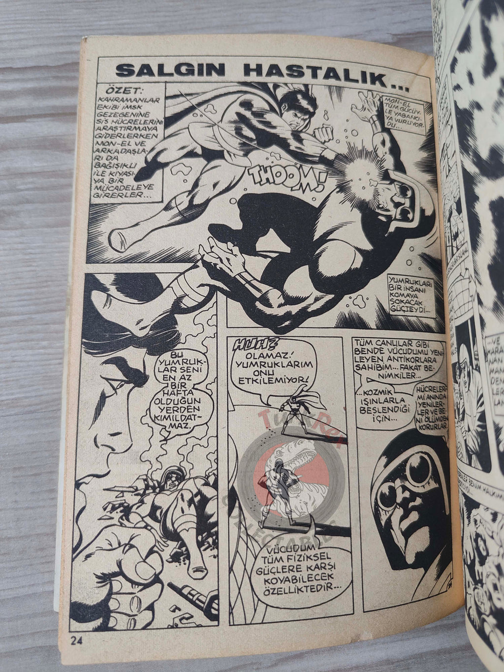 Superman Vol #3 1980s Turkish Comic Turkey #329 #331 #332 Superboy #232