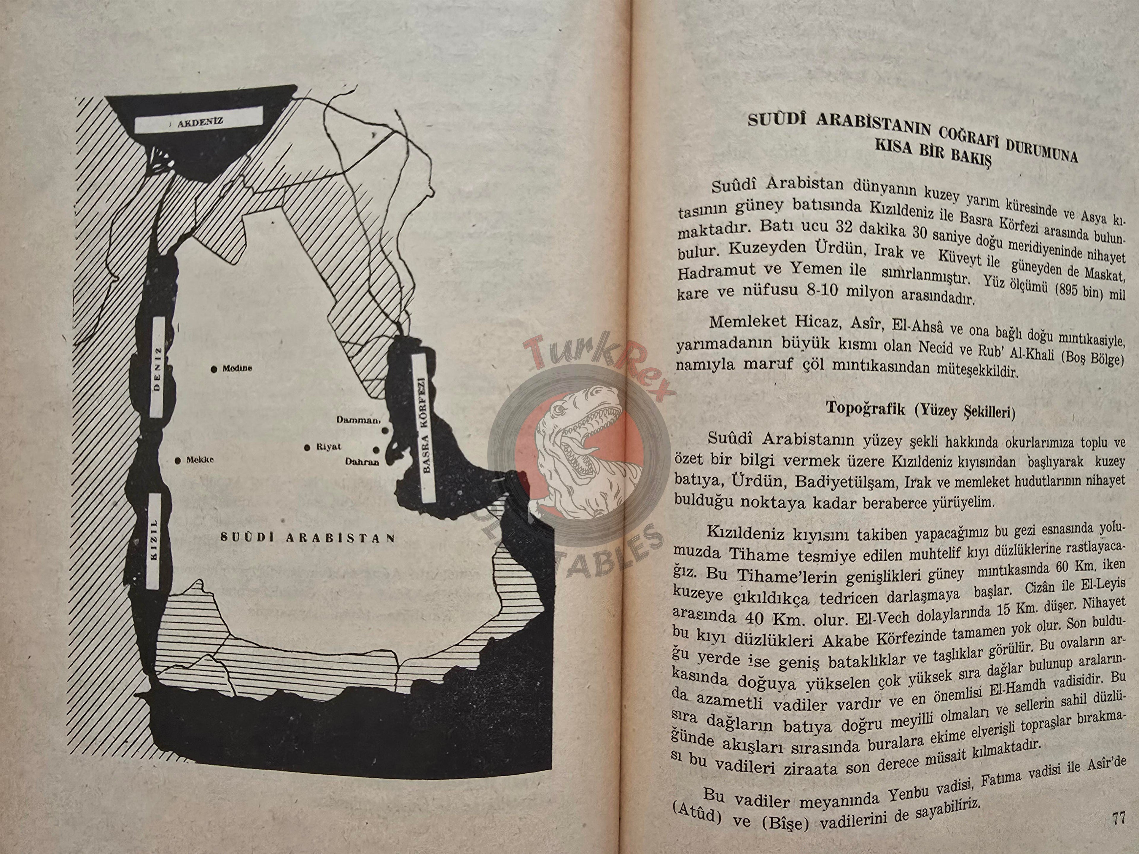 Introducing Saudi Arabia 1961 Turkish Book Turkey King Faisal Bin Abdulaziz Al Saud